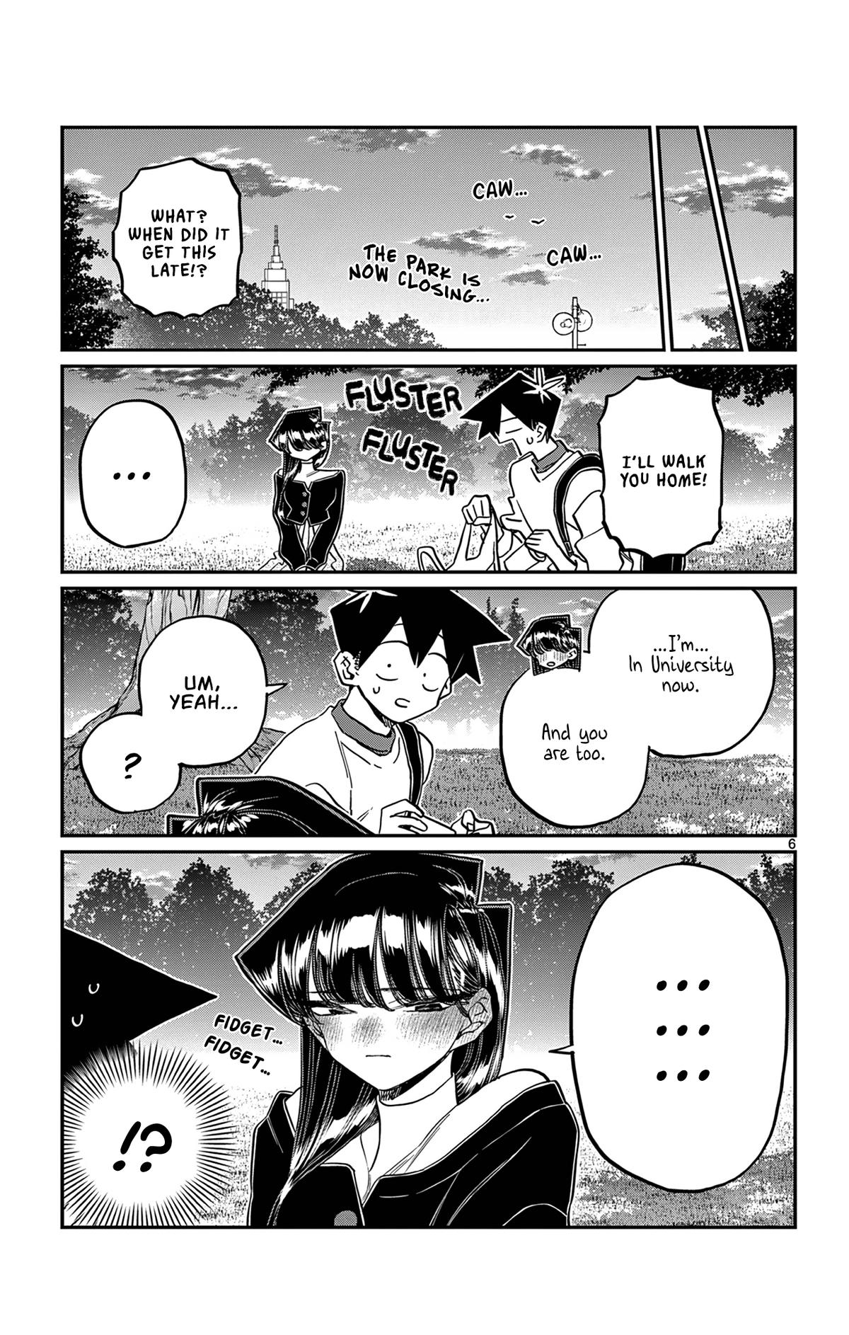 Komi Can’t Communicate Chapter 500