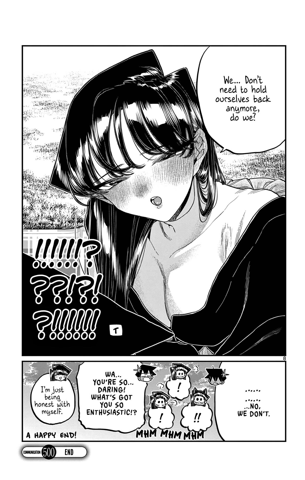 Komi Can’t Communicate Chapter 500