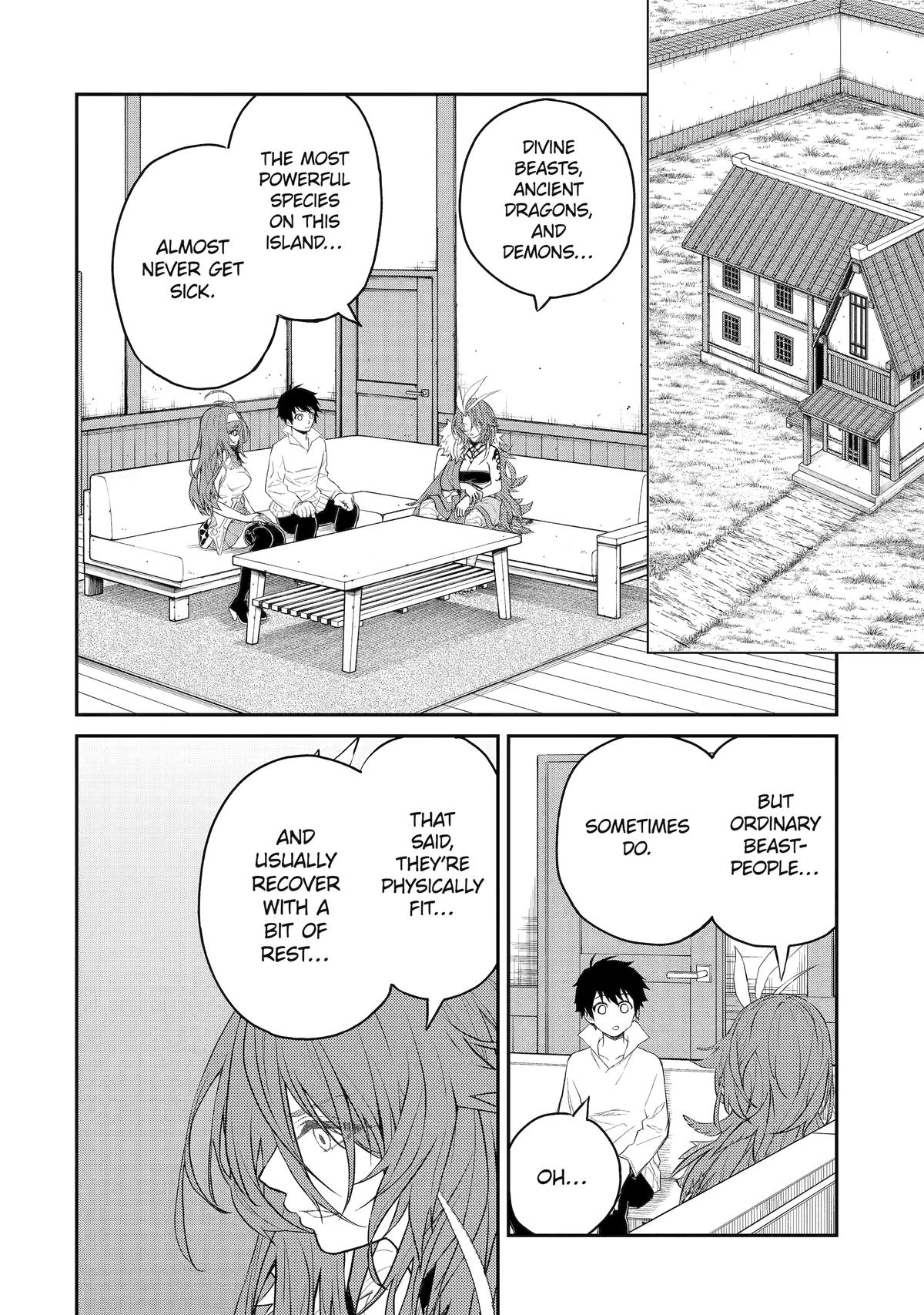 Tensei shitara Saikyoushu-tachi ga Sumau Shima deshita. Kono Shima de Slow Life wo Tanoshimimasu Chapter 36 Page 2