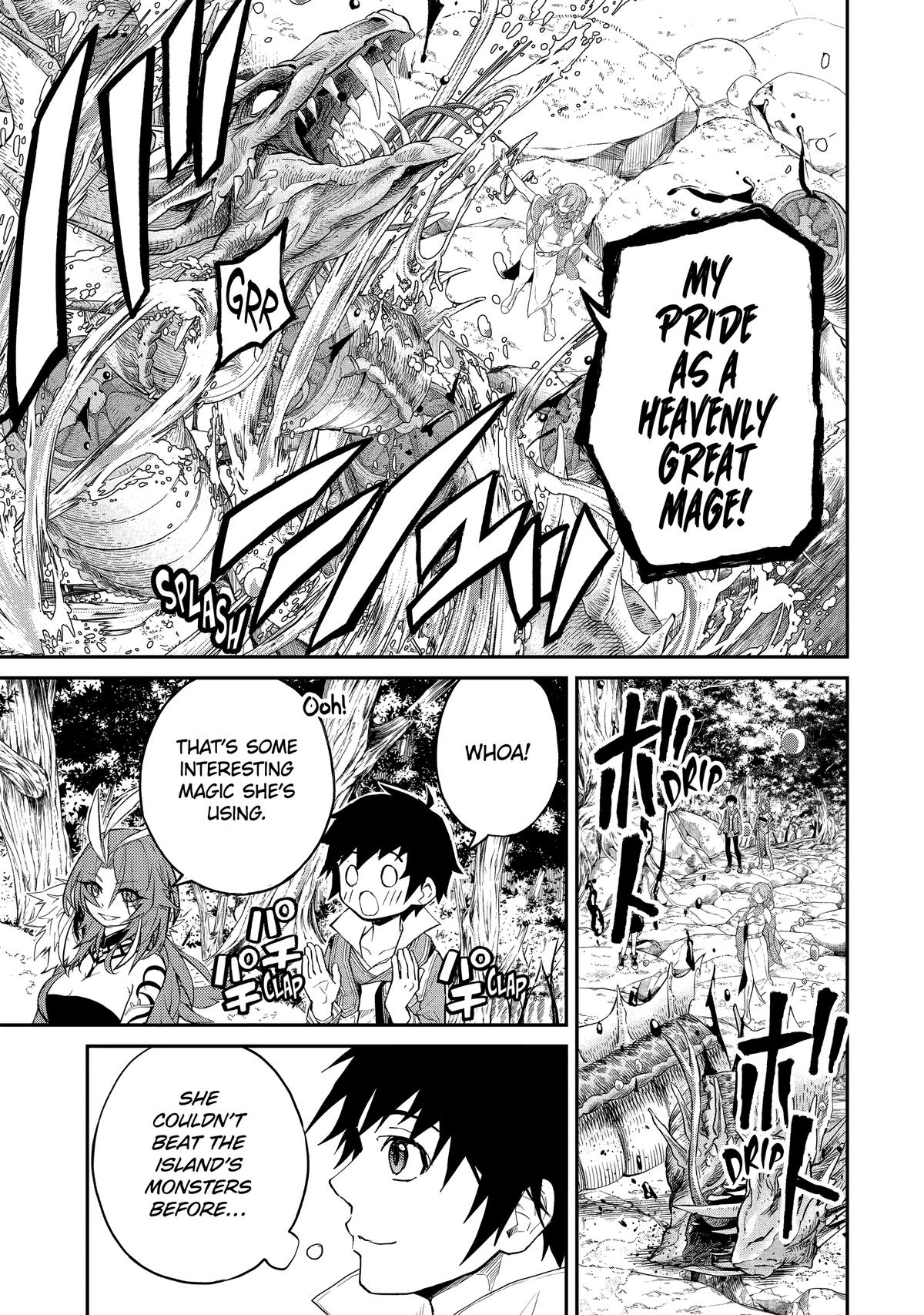 Tensei shitara Saikyoushu-tachi ga Sumau Shima deshita. Kono Shima de Slow Life wo Tanoshimimasu Chapter 36 Page 19