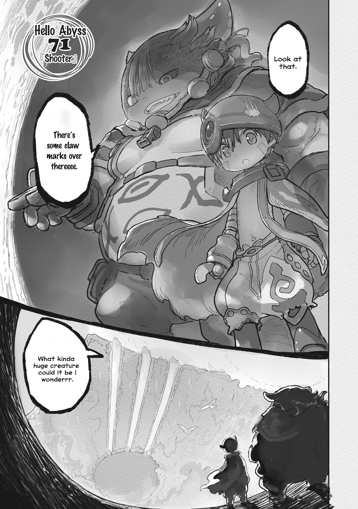 Made in Abyss Hello,Abyss 71 1