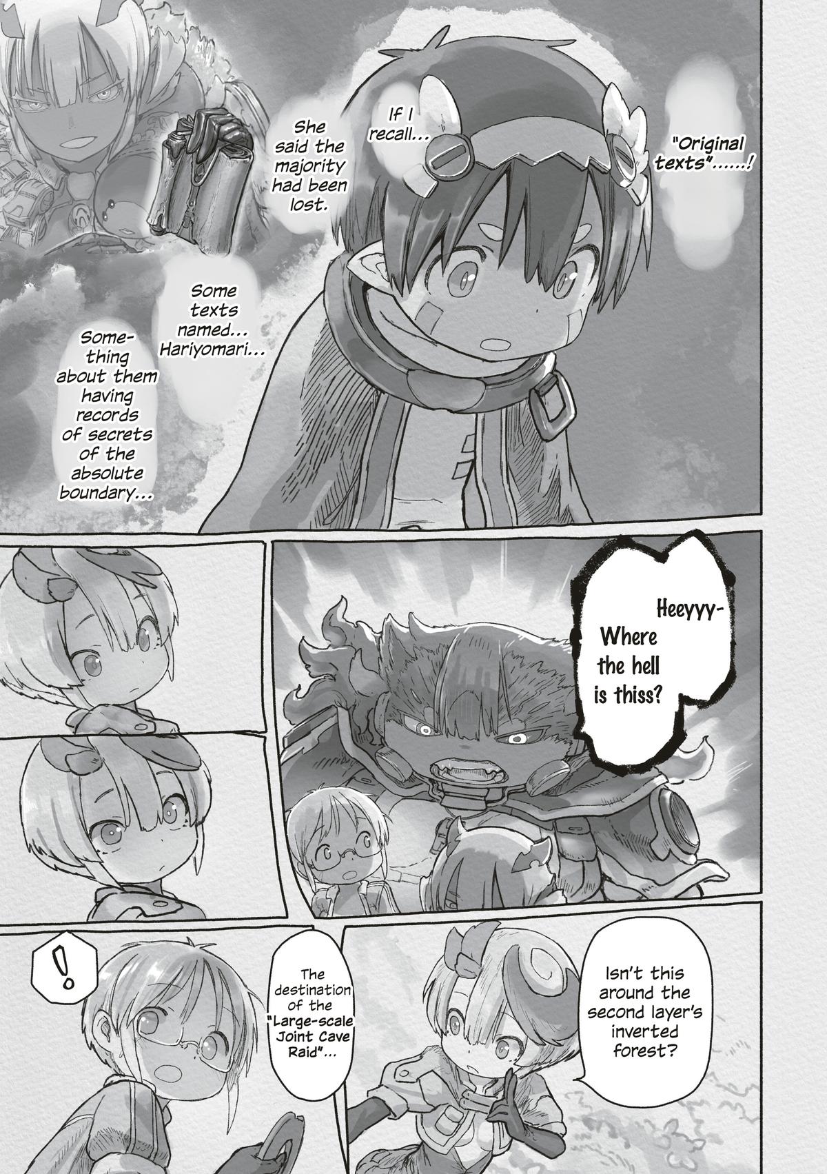 Made in Abyss Hello,Abyss 72 13