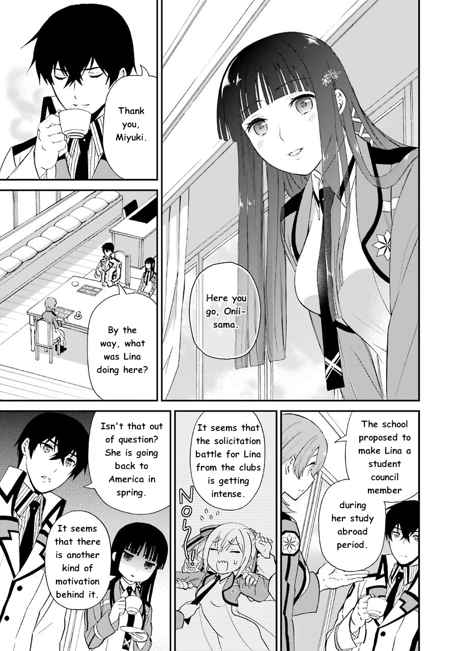 Mahouka Koukou no Rettousei - Raihousha Hen Chapter 9 6