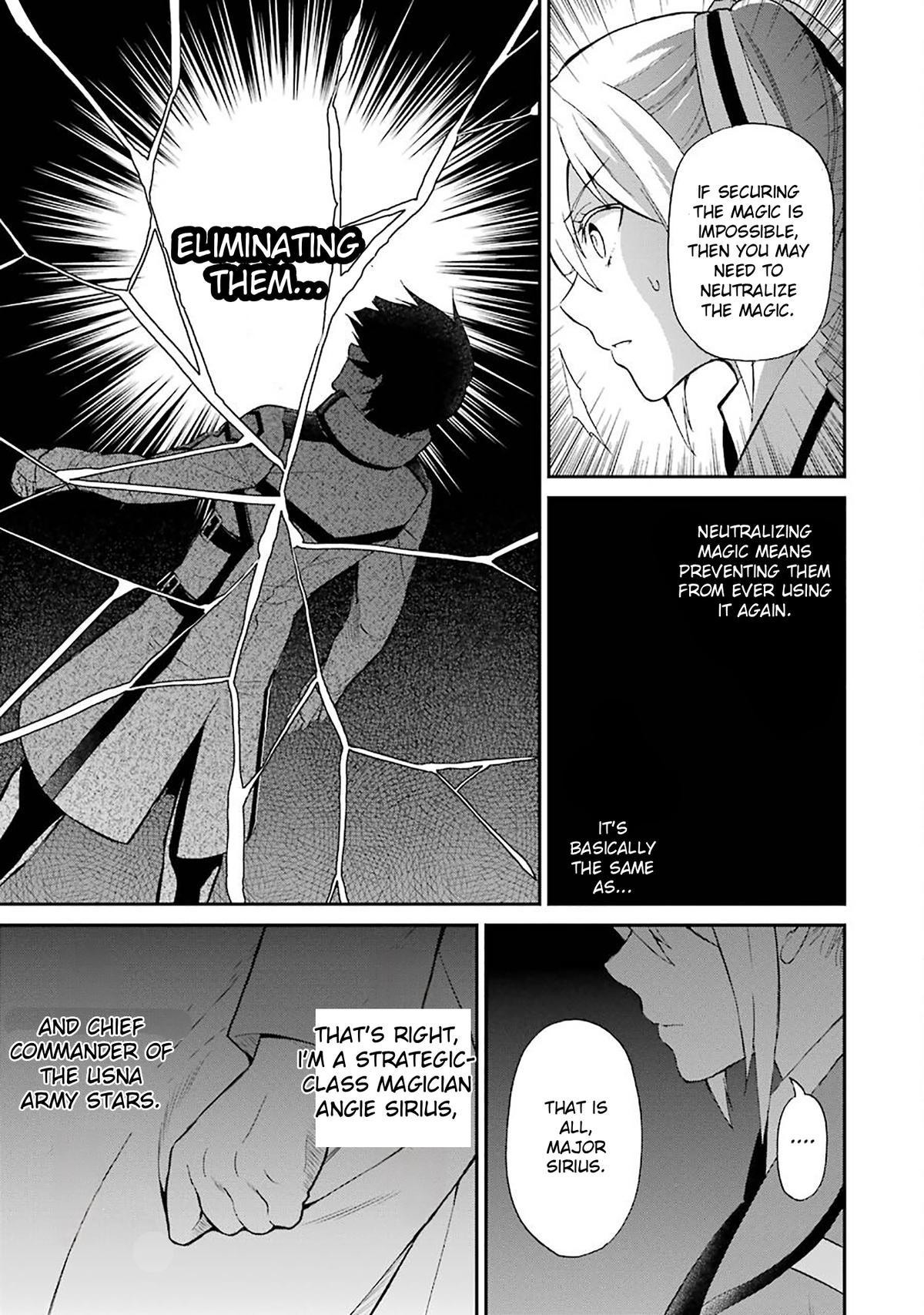 Mahouka Koukou no Rettousei - Raihousha Hen Chapter 21 7
