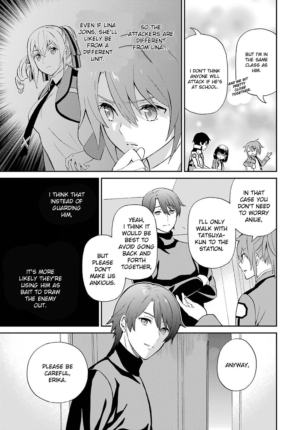 Mahouka Koukou no Rettousei - Raihousha Hen Chapter 21 13