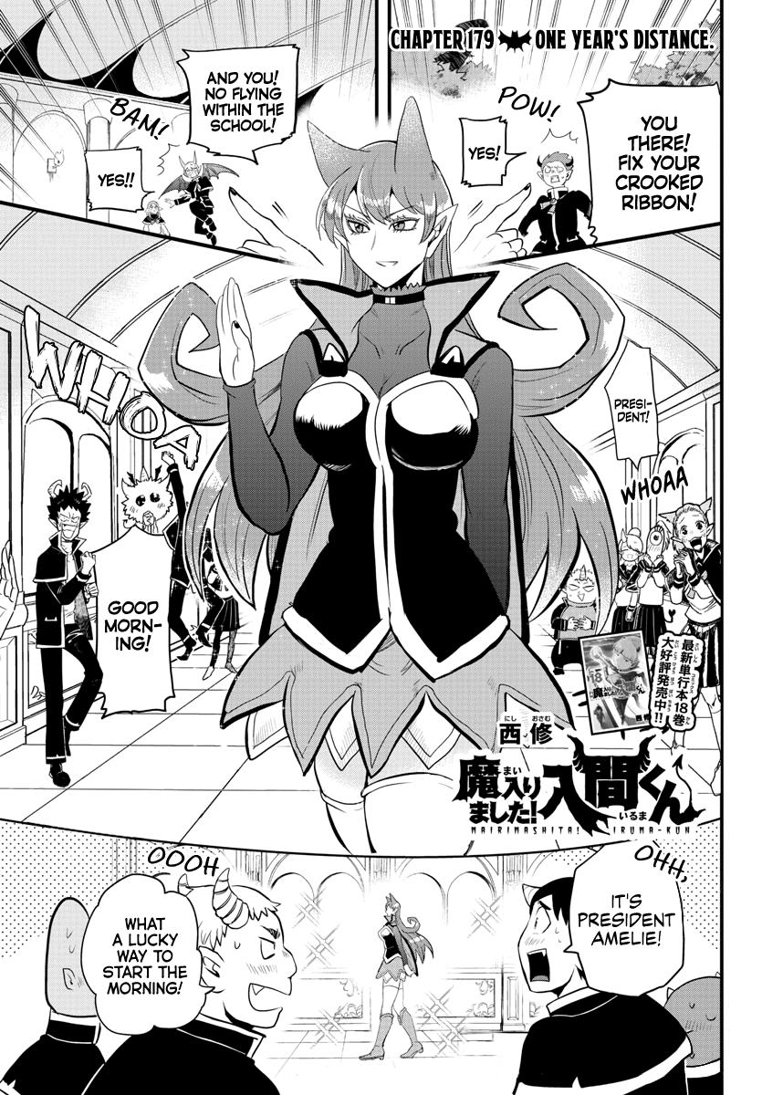 Welcome to Demon School! Iruma-kun Chapter 179 - Page 1 - Welcome to Demon School! Iruma-kun manga Chapter 179 manga