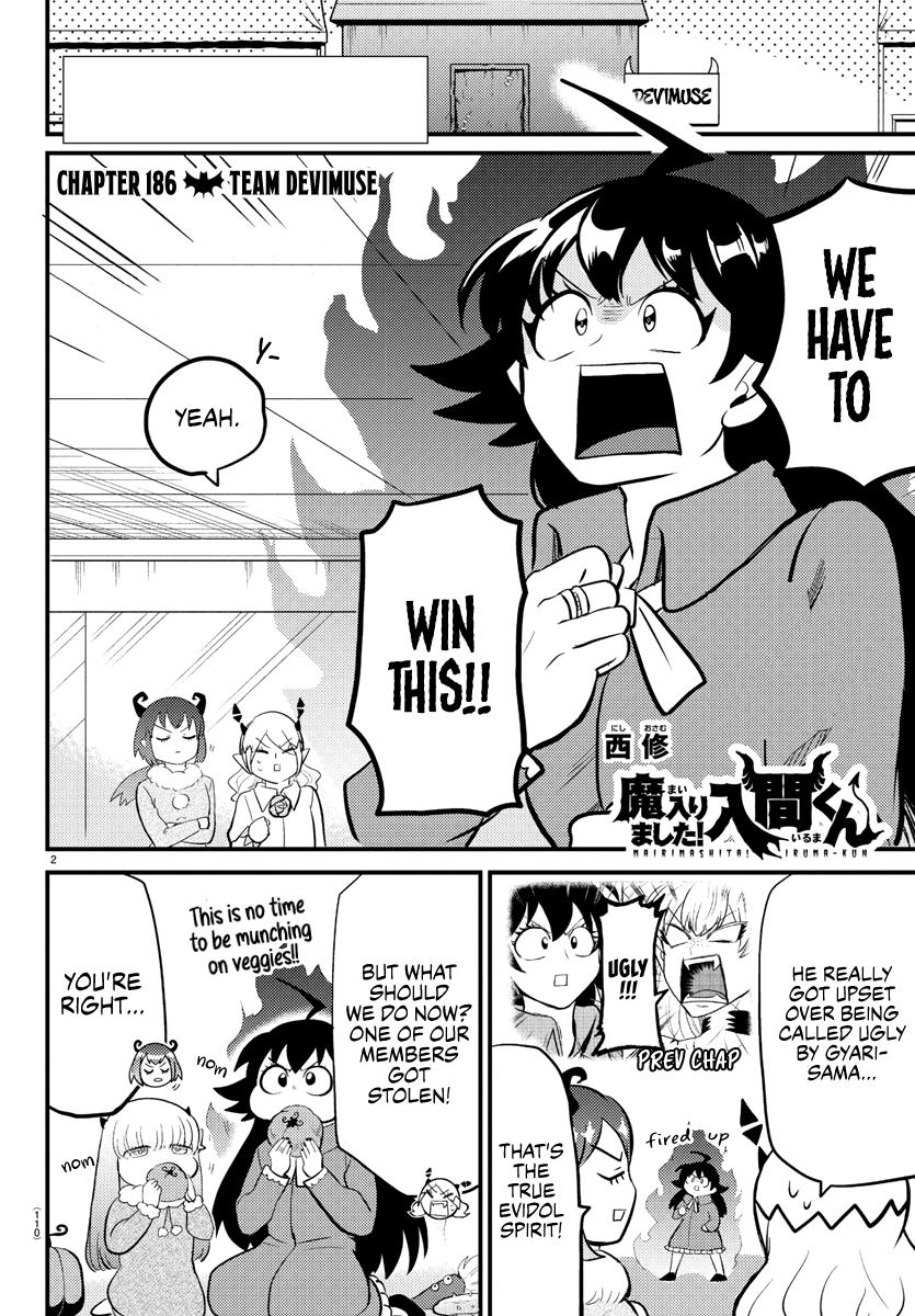 Welcome to Demon School! Iruma-kun Chapter 186 - Page 2 - Welcome to Demon School! Iruma-kun manga Chapter 186 manga