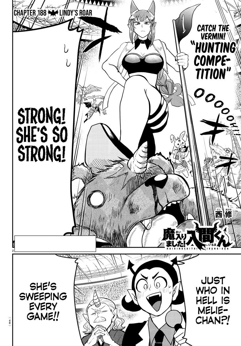 Welcome to Demon School! Iruma-kun Chapter 188 - Page 2 - Welcome to Demon School! Iruma-kun manga Chapter 188 manga