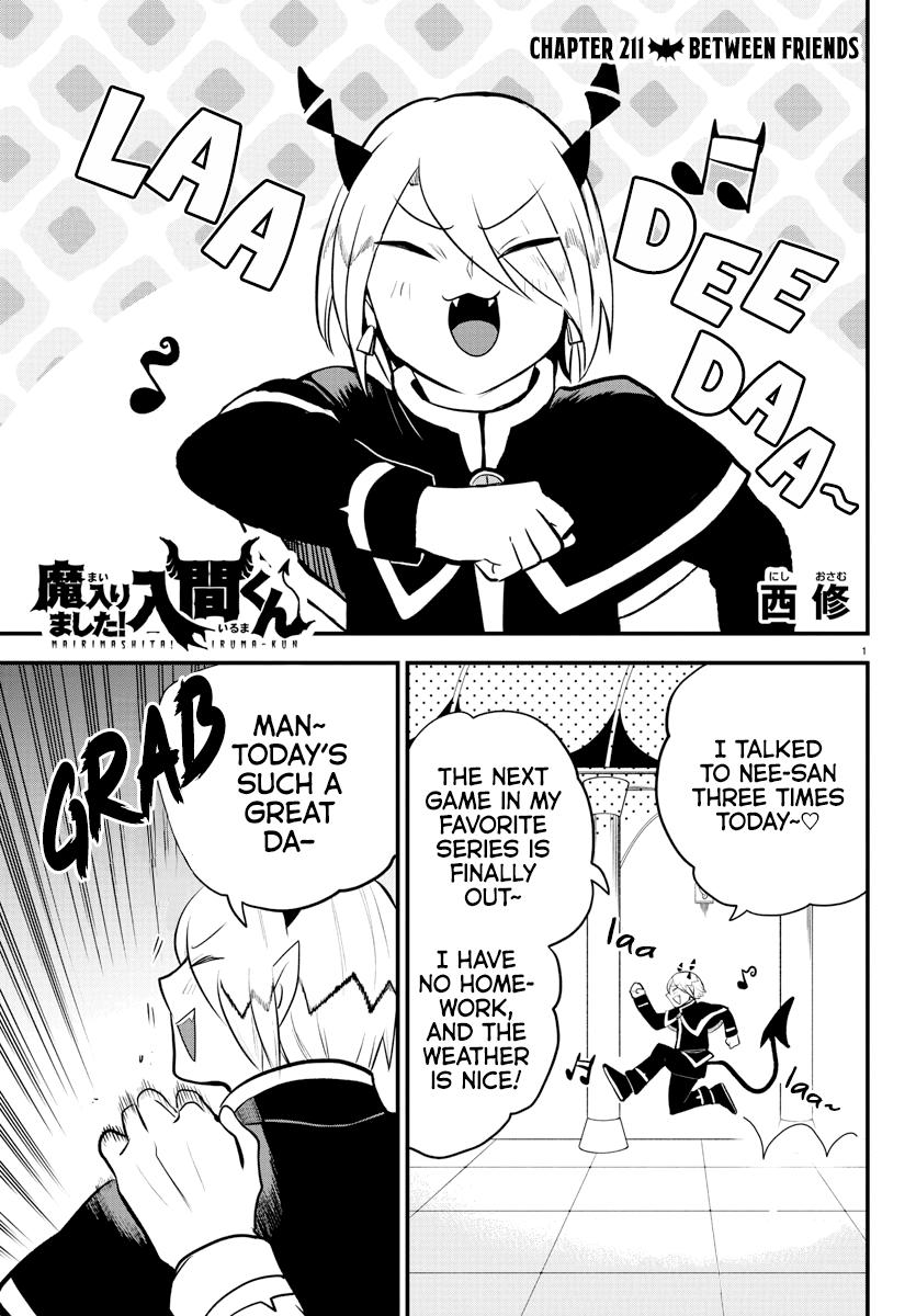 Welcome to Demon School! Iruma-kun Chapter 211 - Page 1 - Welcome to Demon School! Iruma-kun manga Chapter 211 manga