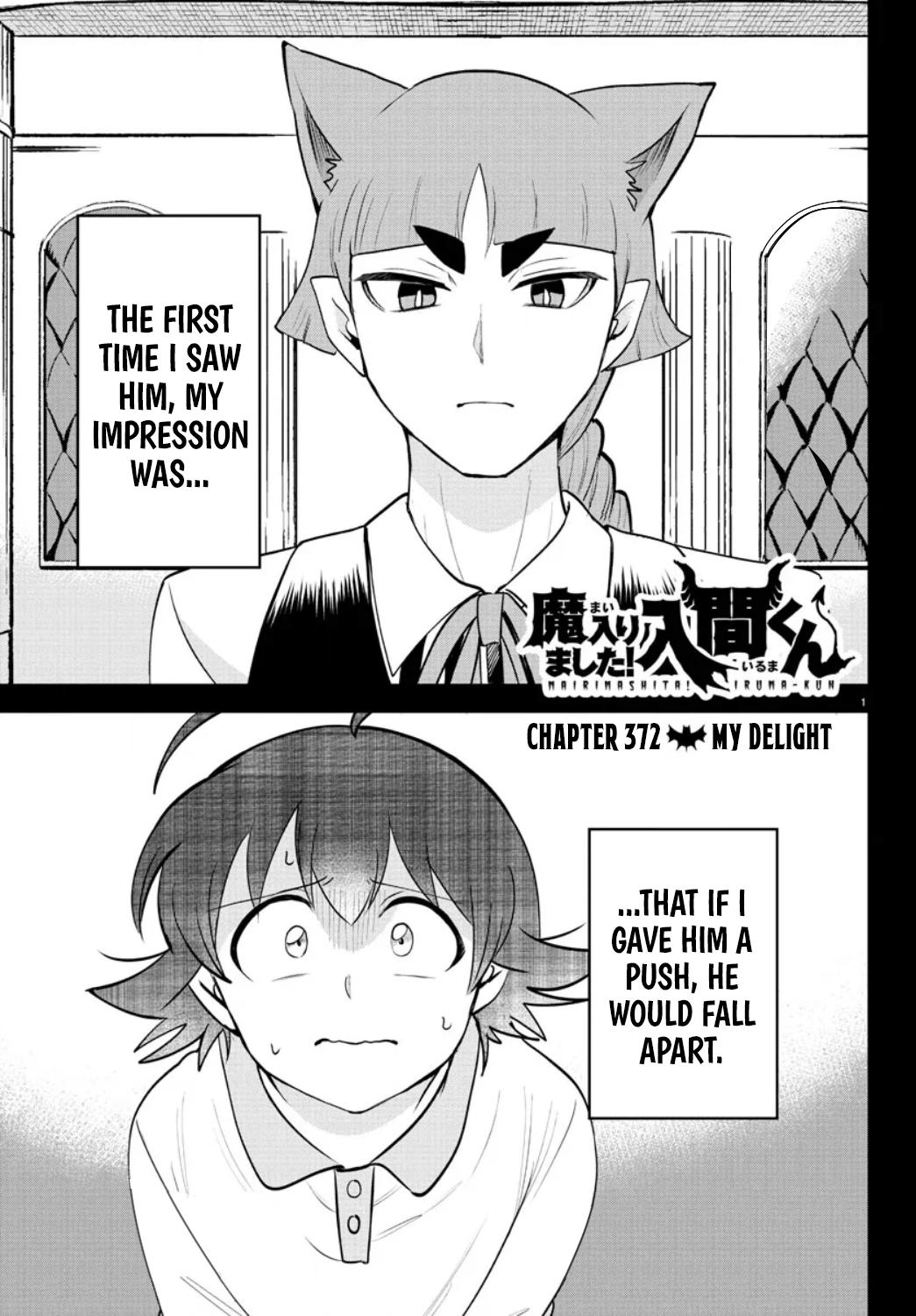 Welcome to Demon School! Iruma-kun Chapter 372 - Page 1 - Welcome to Demon School! Iruma-kun manga Chapter 372 manga