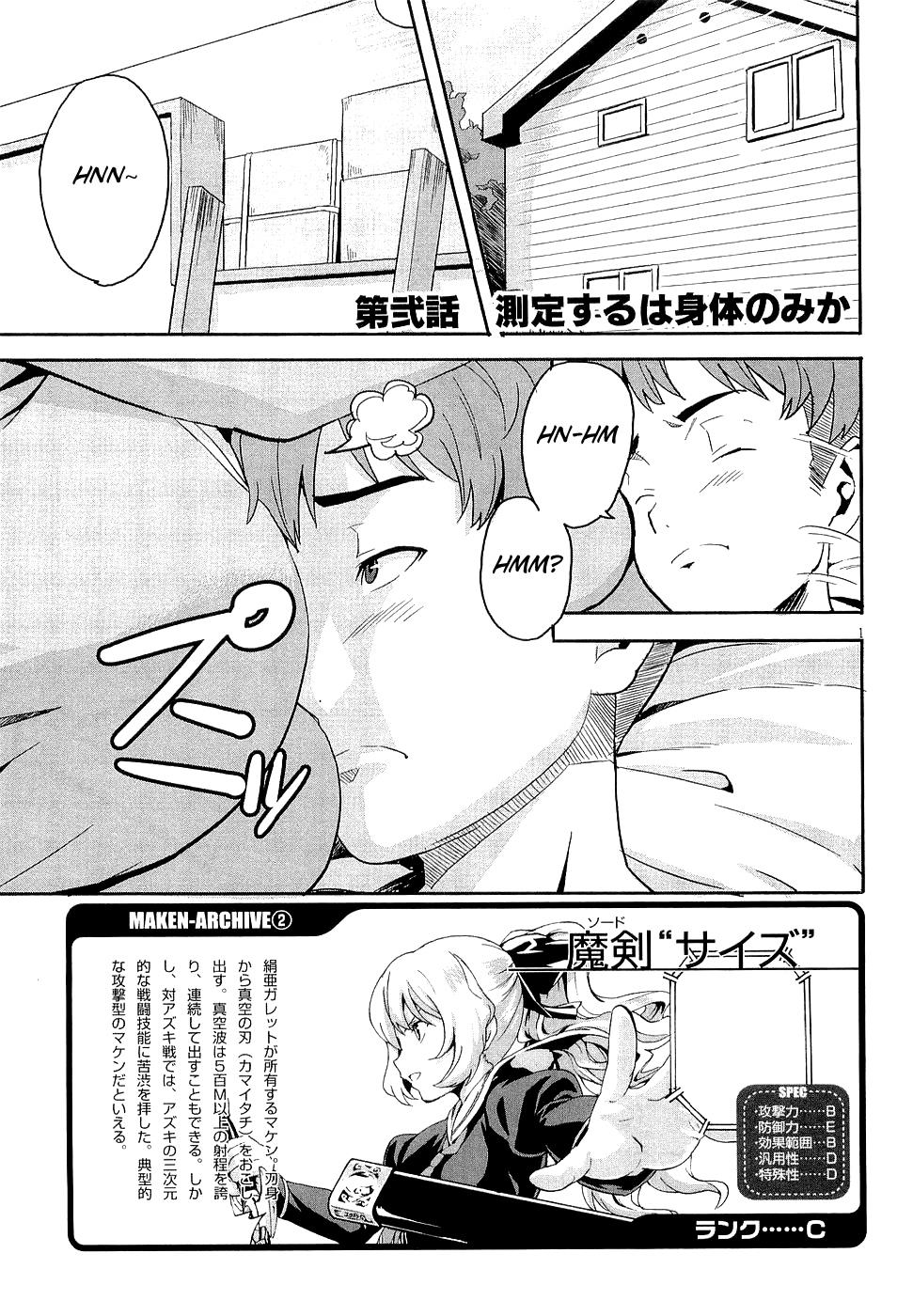 Maken-Ki! Chapter 2 1