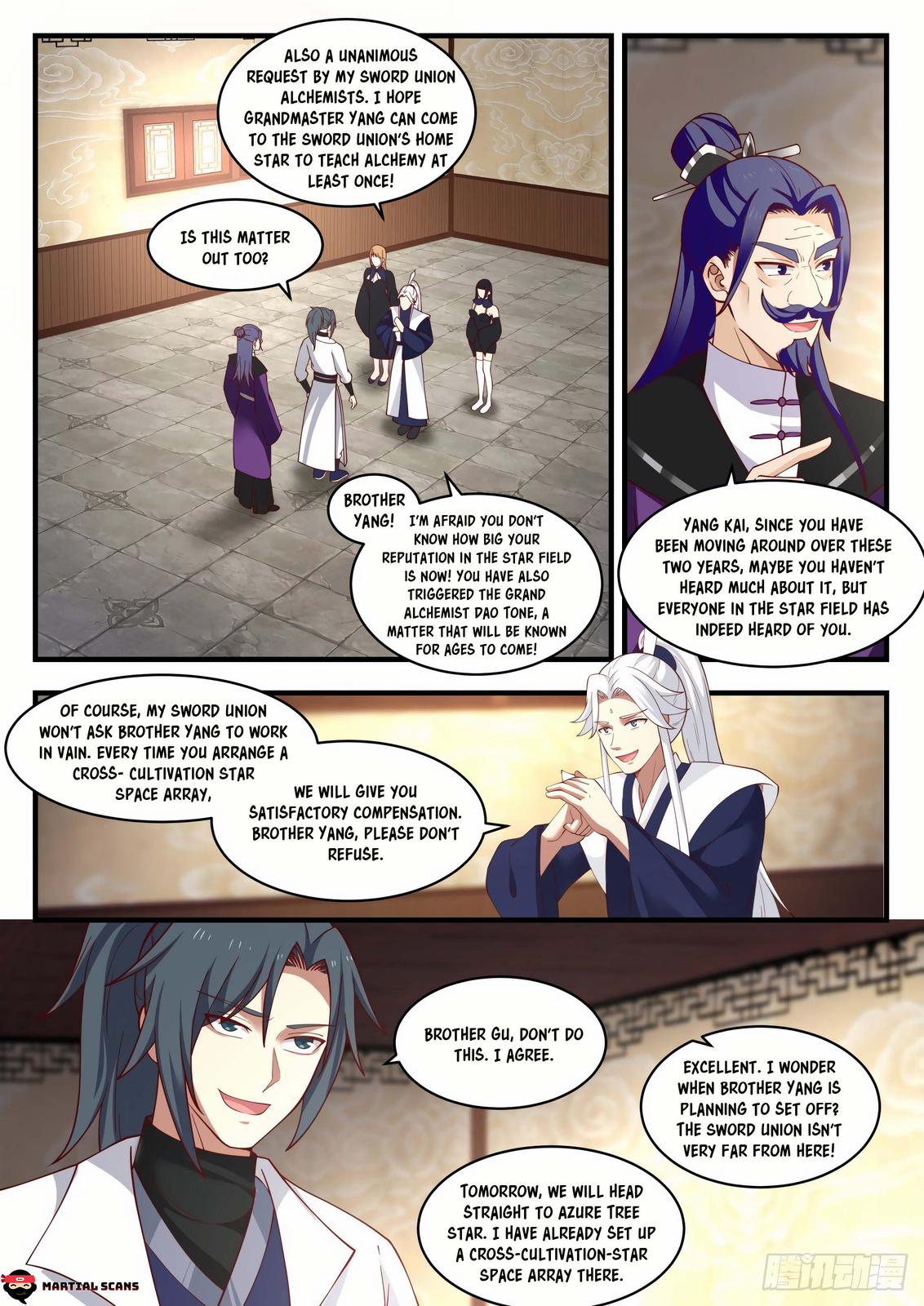 Martial Peak Chapter 1544