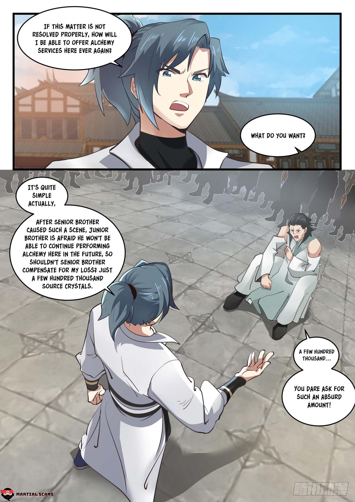 Martial Peak Ch.1567 p.2