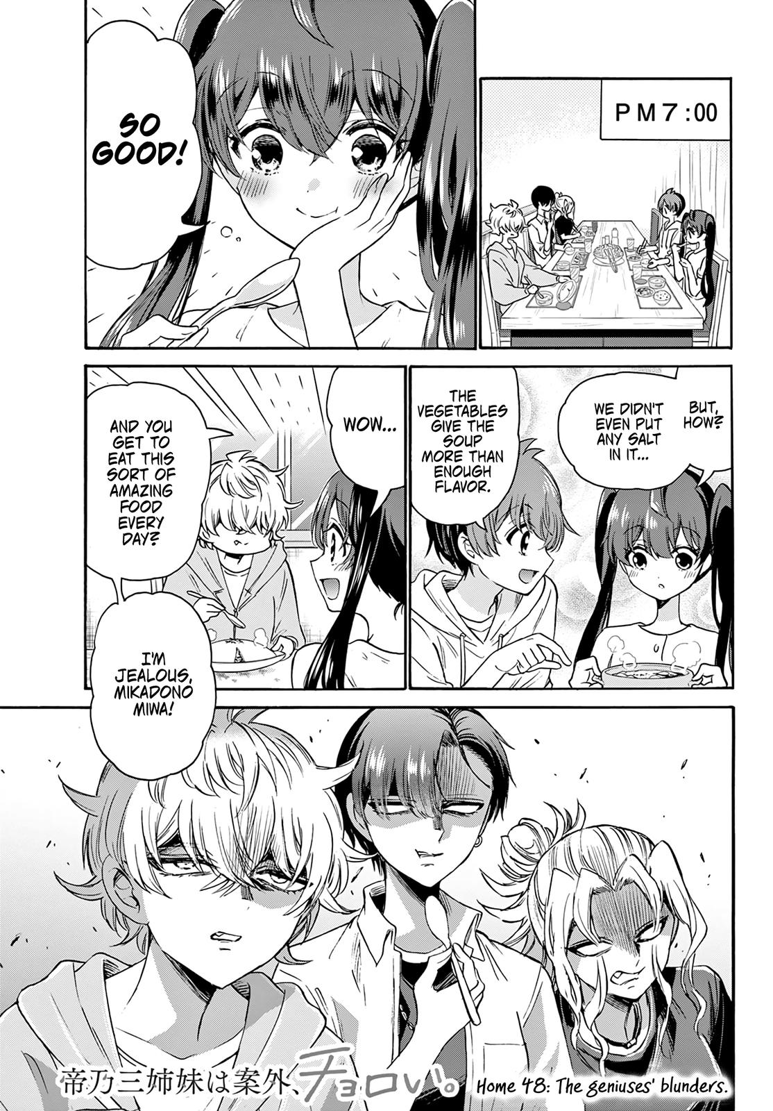 Dealing with Mikadono Sisters Is a Breeze Chapter 48