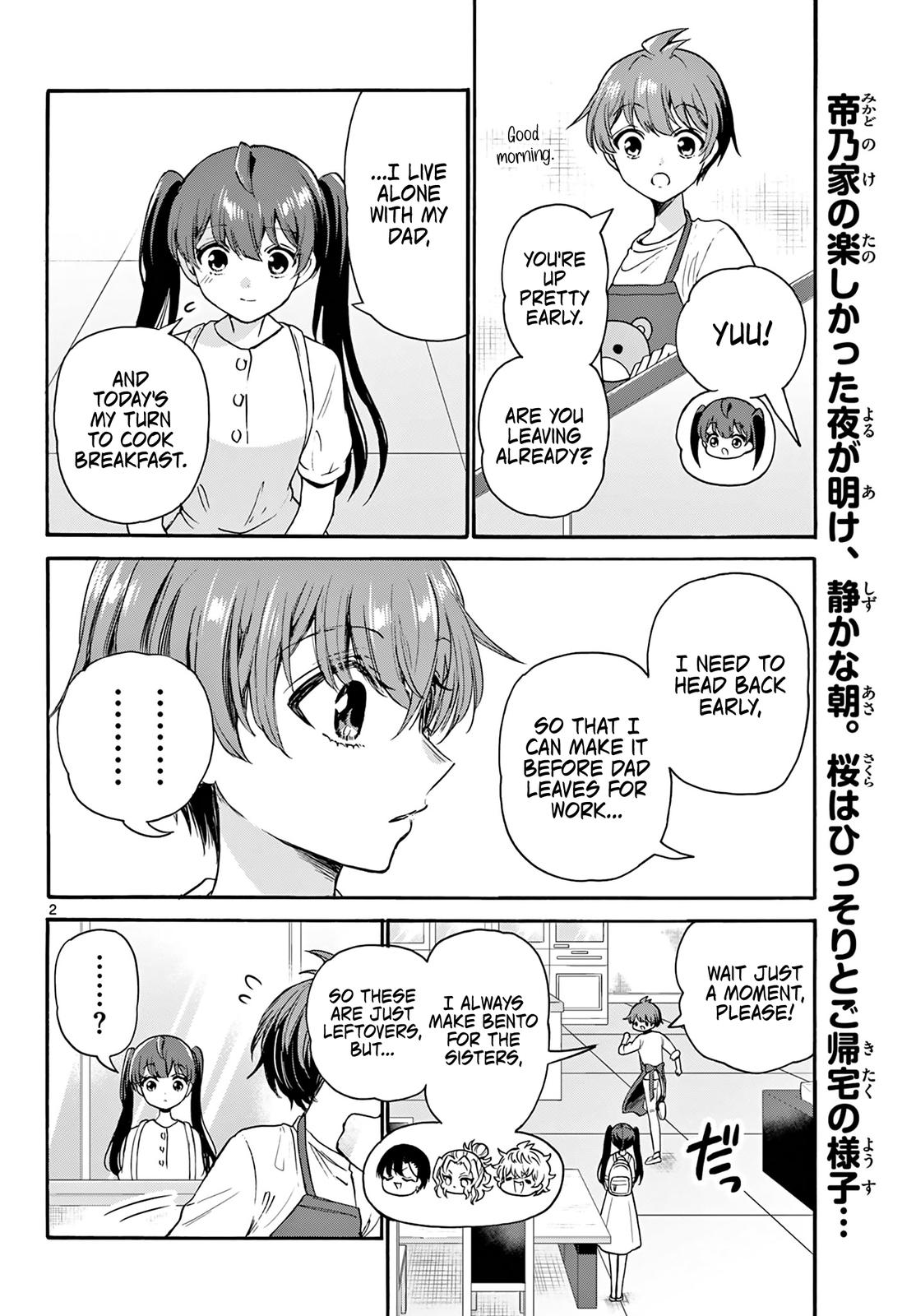 Dealing with Mikadono Sisters Is a Breeze Chapter 50