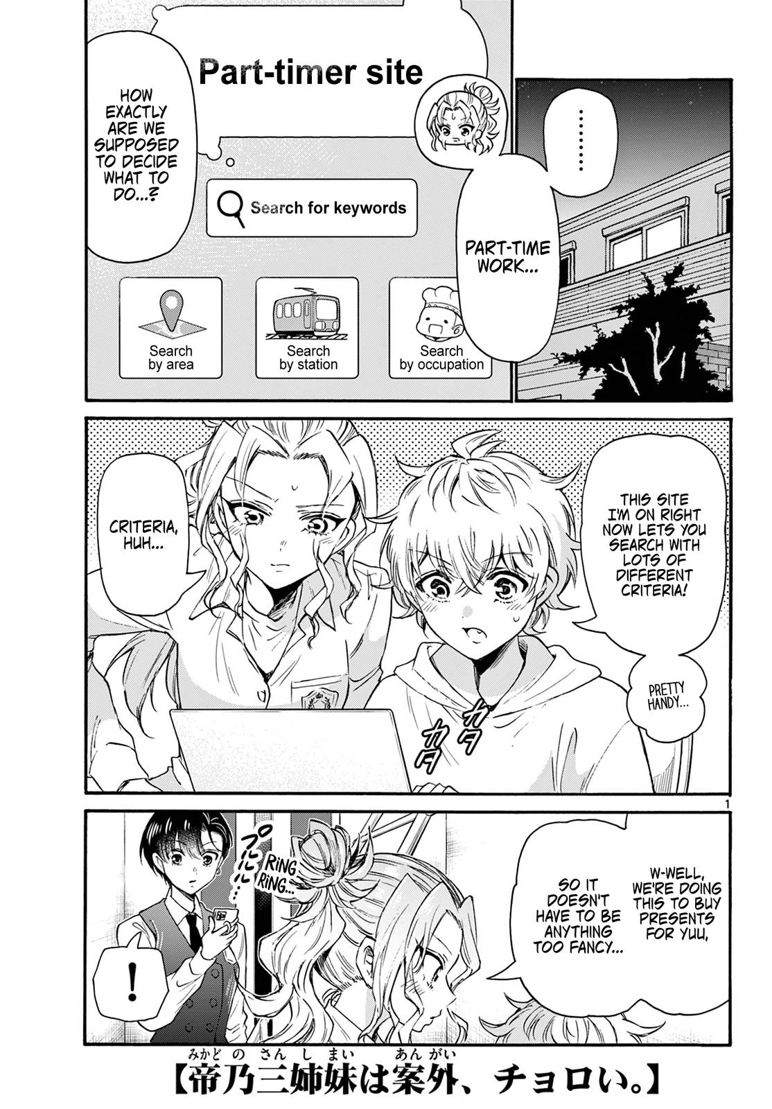 Dealing with Mikadono Sisters Is a Breeze Chapter 58