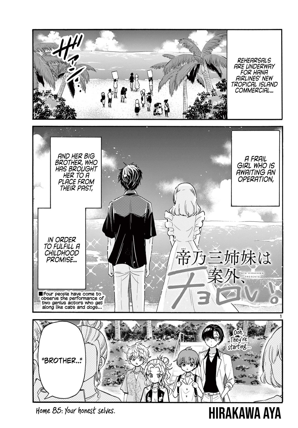 Dealing with Mikadono Sisters Is a Breeze Chapter 85