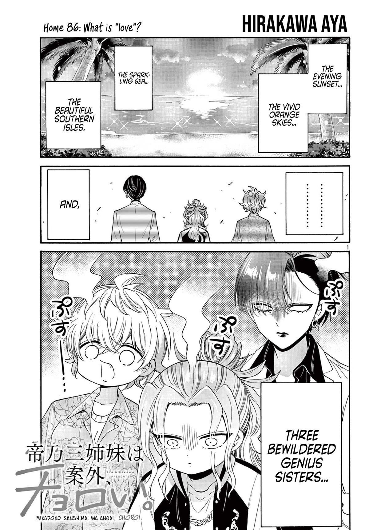 Dealing with Mikadono Sisters Is a Breeze Chapter 86
