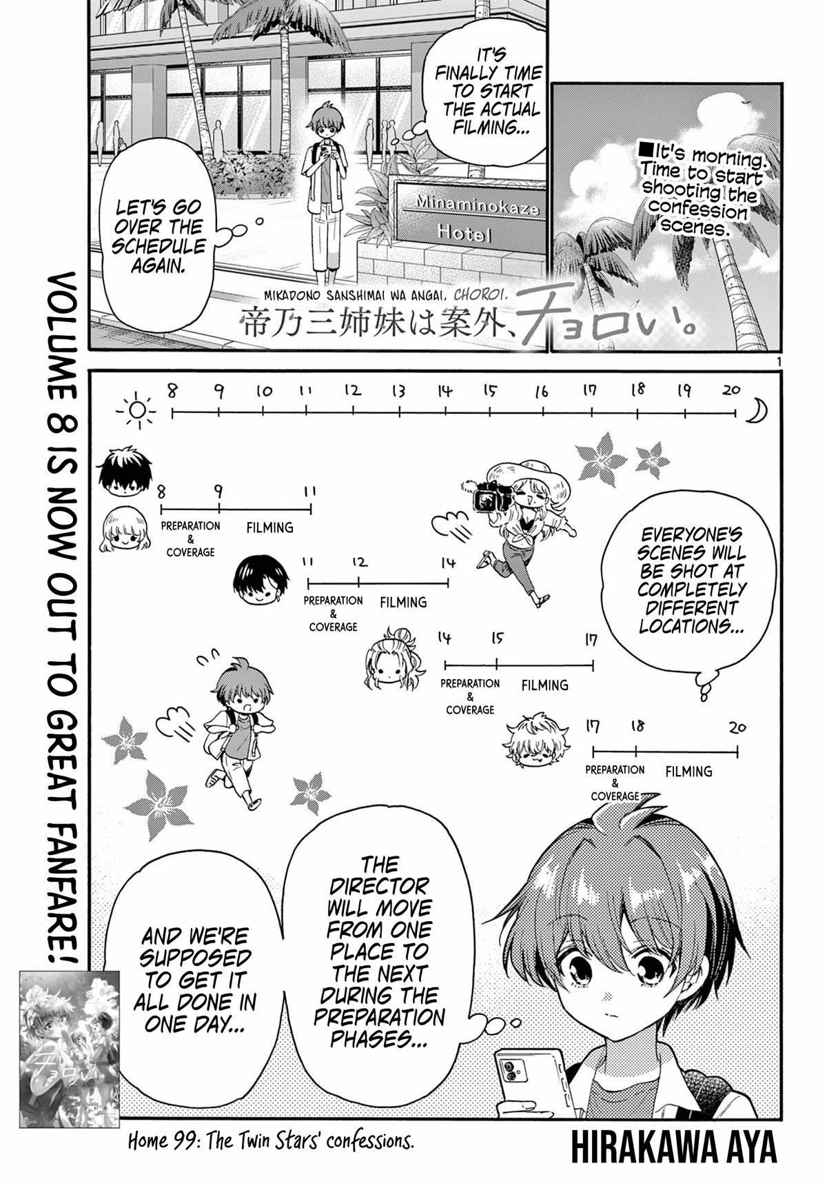 Dealing with Mikadono Sisters Is a Breeze Chapter 99