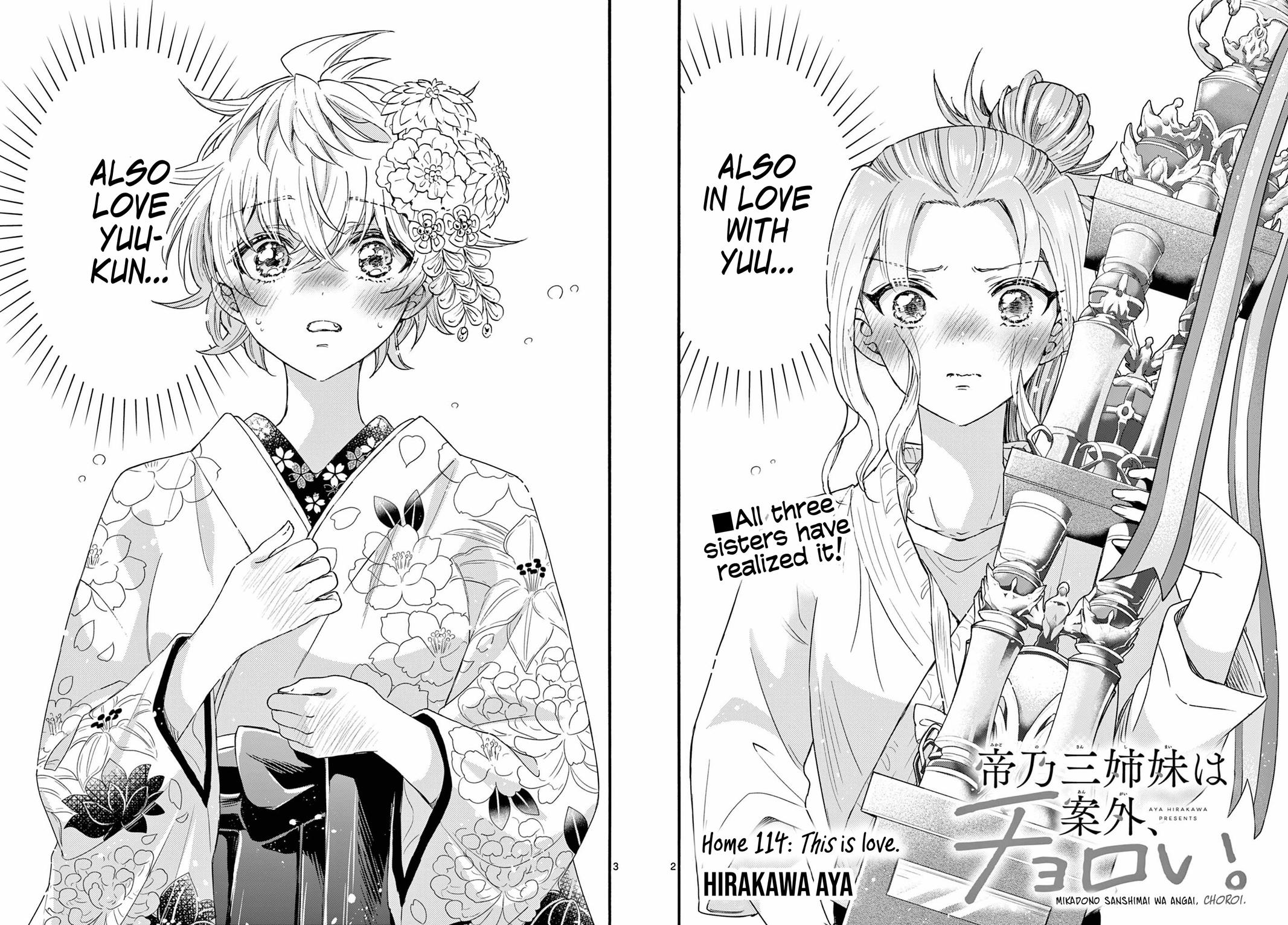 Dealing with Mikadono Sisters Is a Breeze Chapter 113