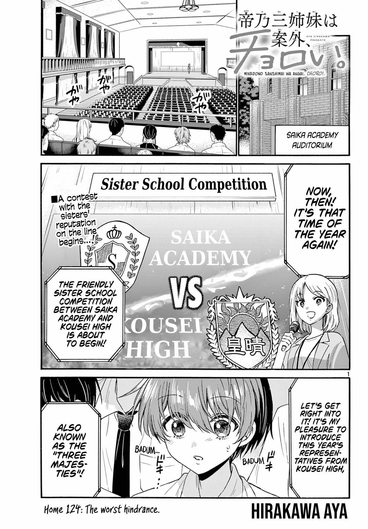 Dealing with Mikadono Sisters Is a Breeze Chapter 124