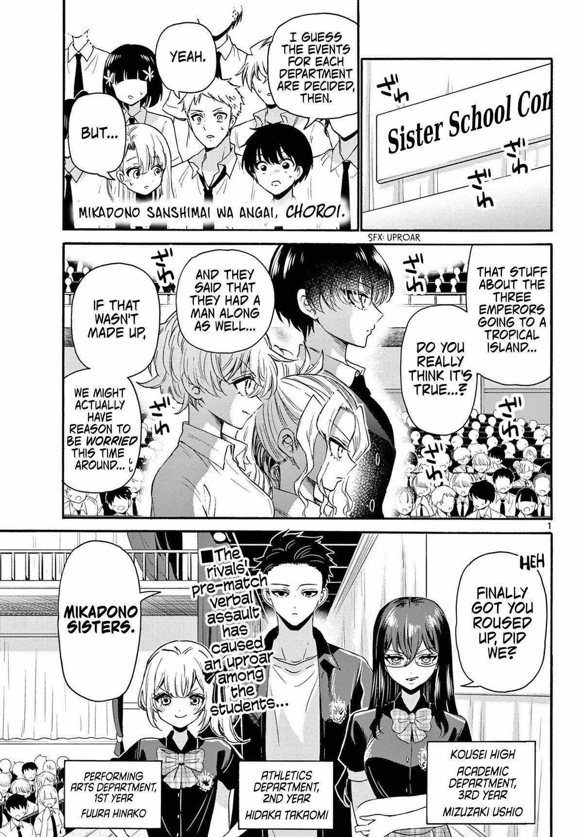 Dealing with Mikadono Sisters Is a Breeze Chapter 125