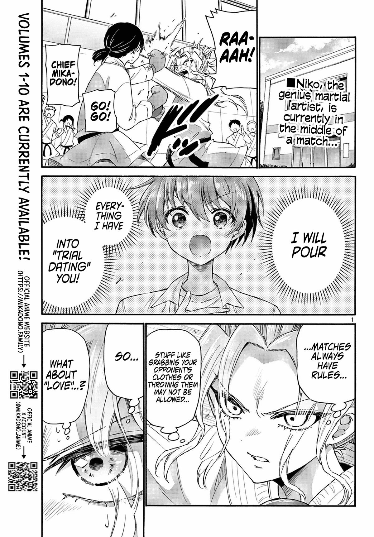 Dealing with Mikadono Sisters Is a Breeze Chapter 128