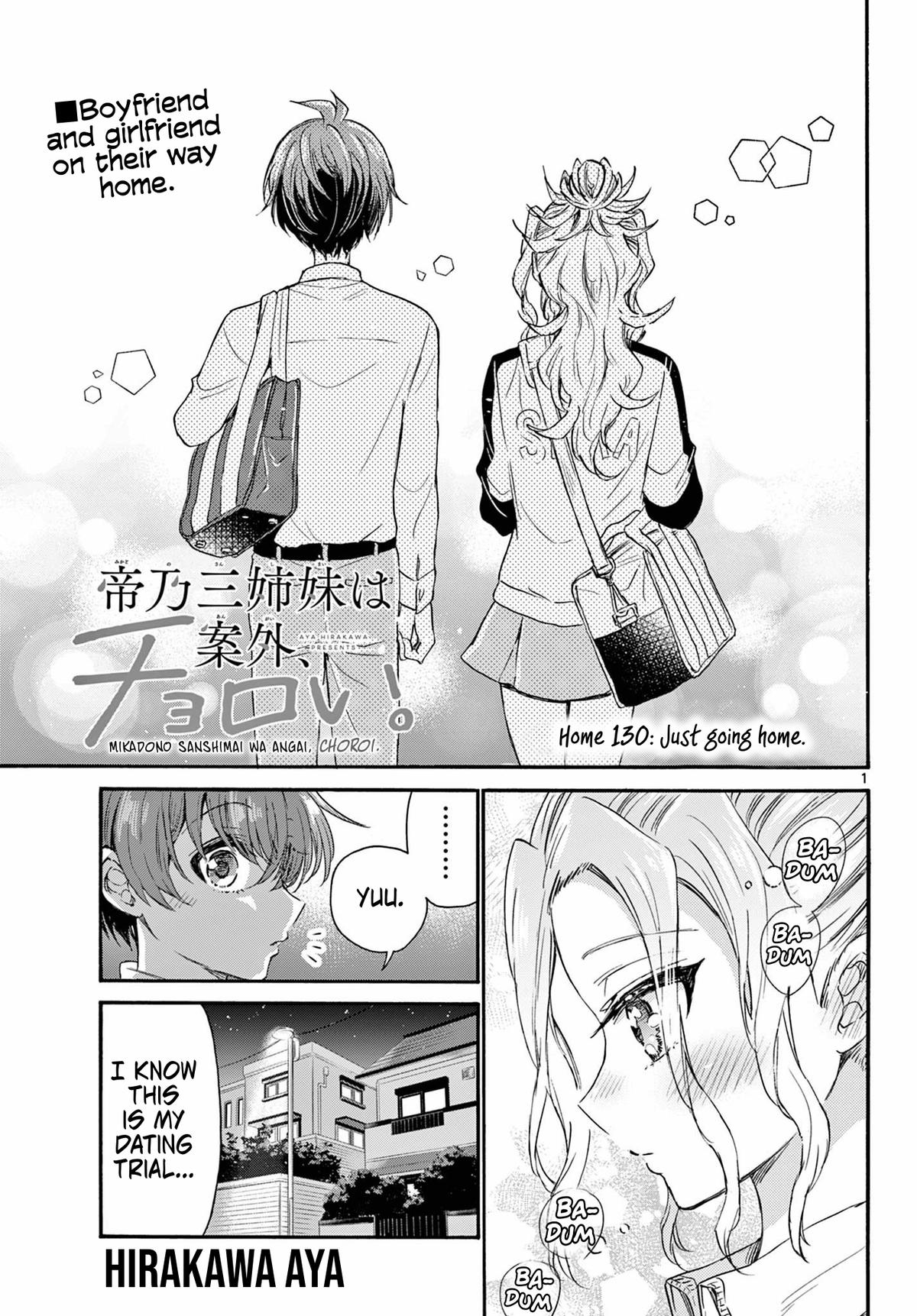Dealing with Mikadono Sisters Is a Breeze Chapter 130