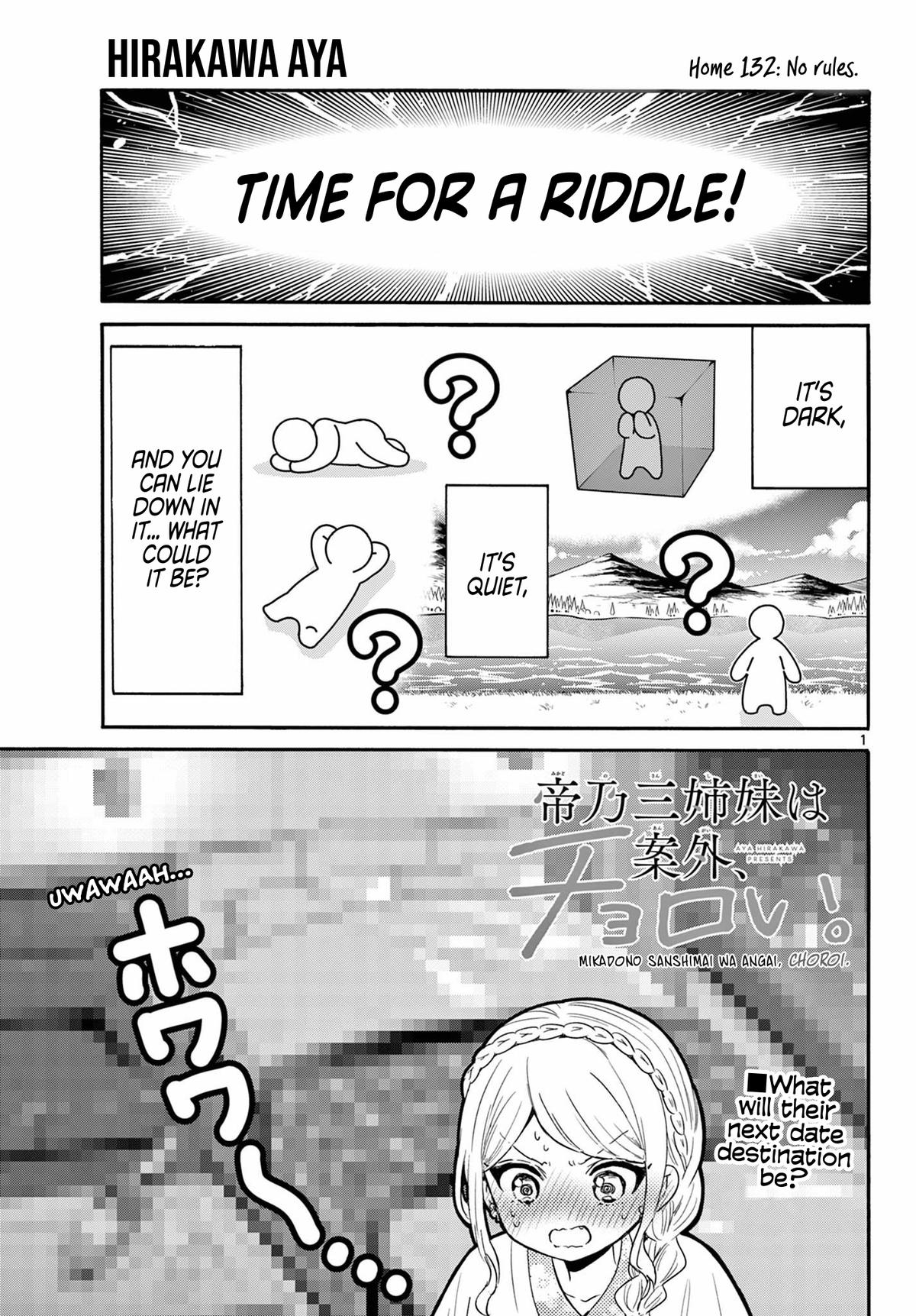 Dealing with Mikadono Sisters Is a Breeze Chapter 132