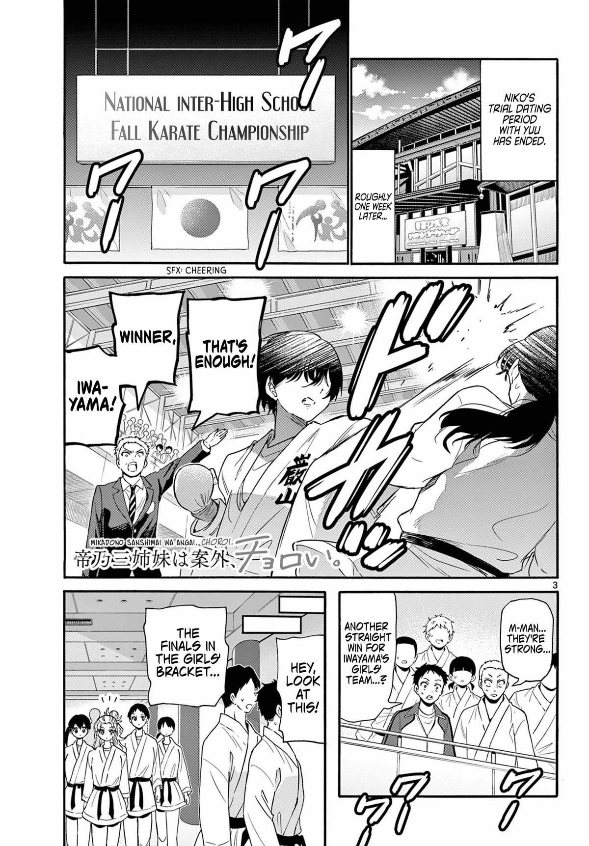 Dealing with Mikadono Sisters Is a Breeze Chapter 133