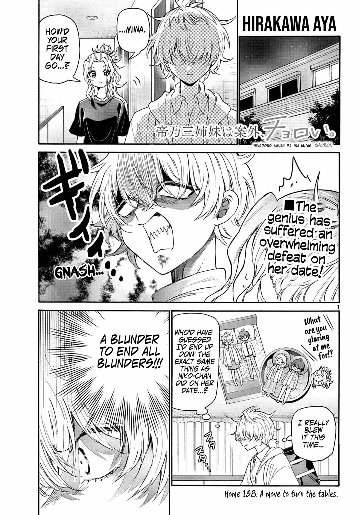 Dealing with Mikadono Sisters Is a Breeze Chapter 138