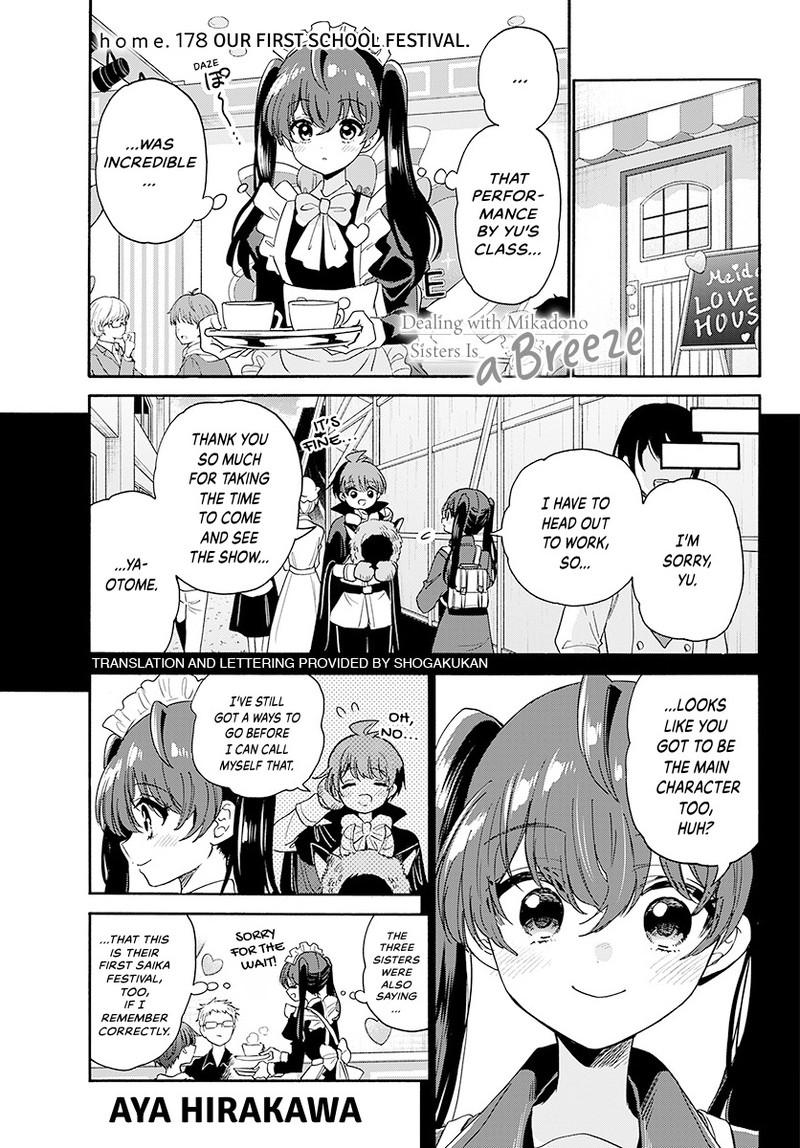 Dealing with Mikadono Sisters Is a Breeze Chapter 176