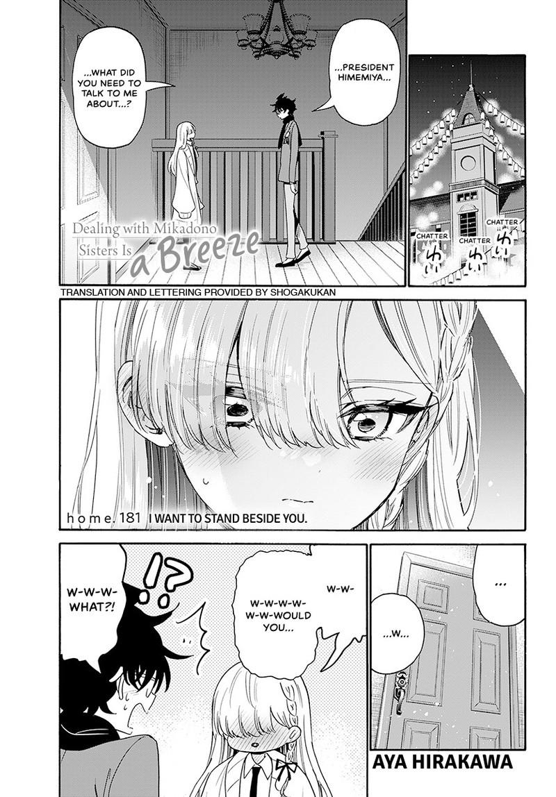 Dealing with Mikadono Sisters Is a Breeze Chapter 179