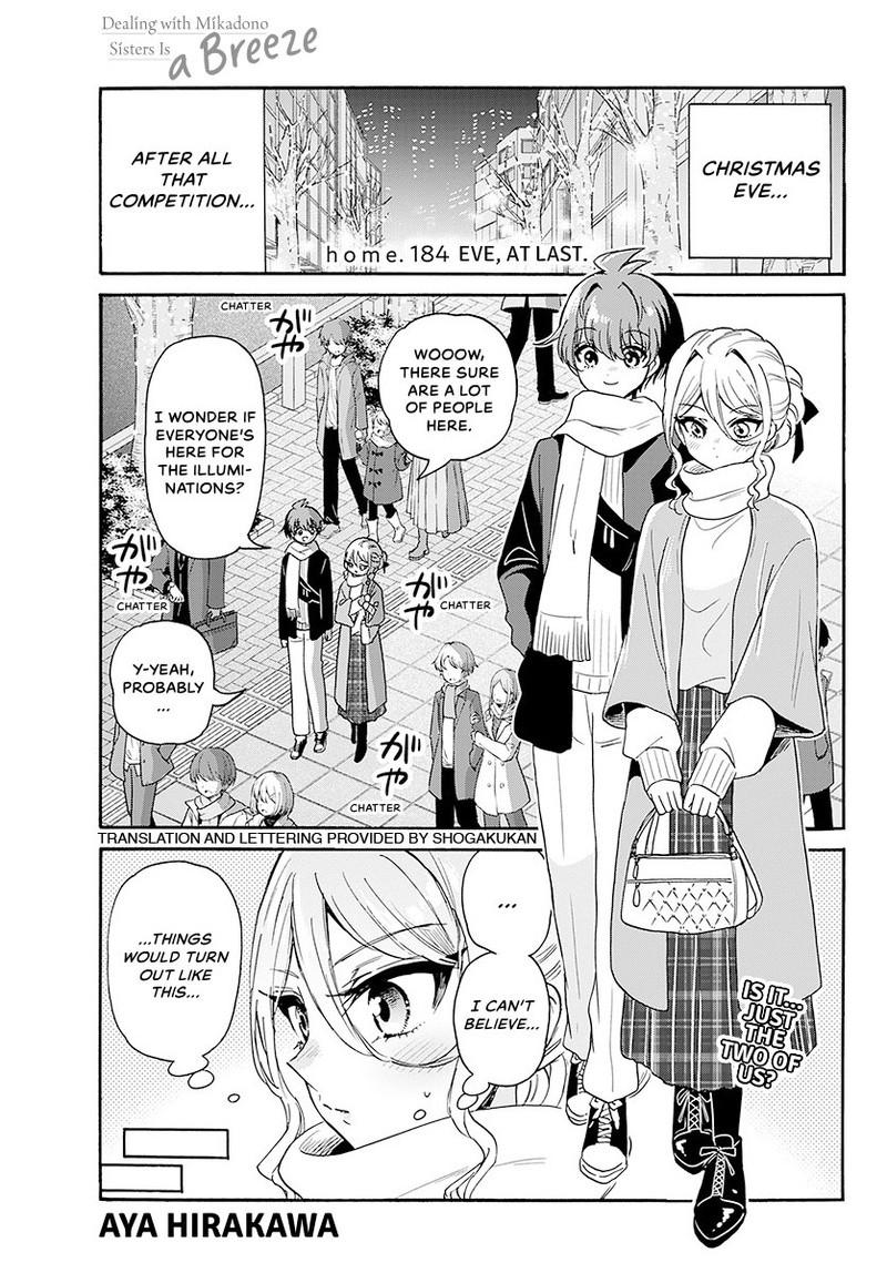 Dealing with Mikadono Sisters Is a Breeze Chapter 183
