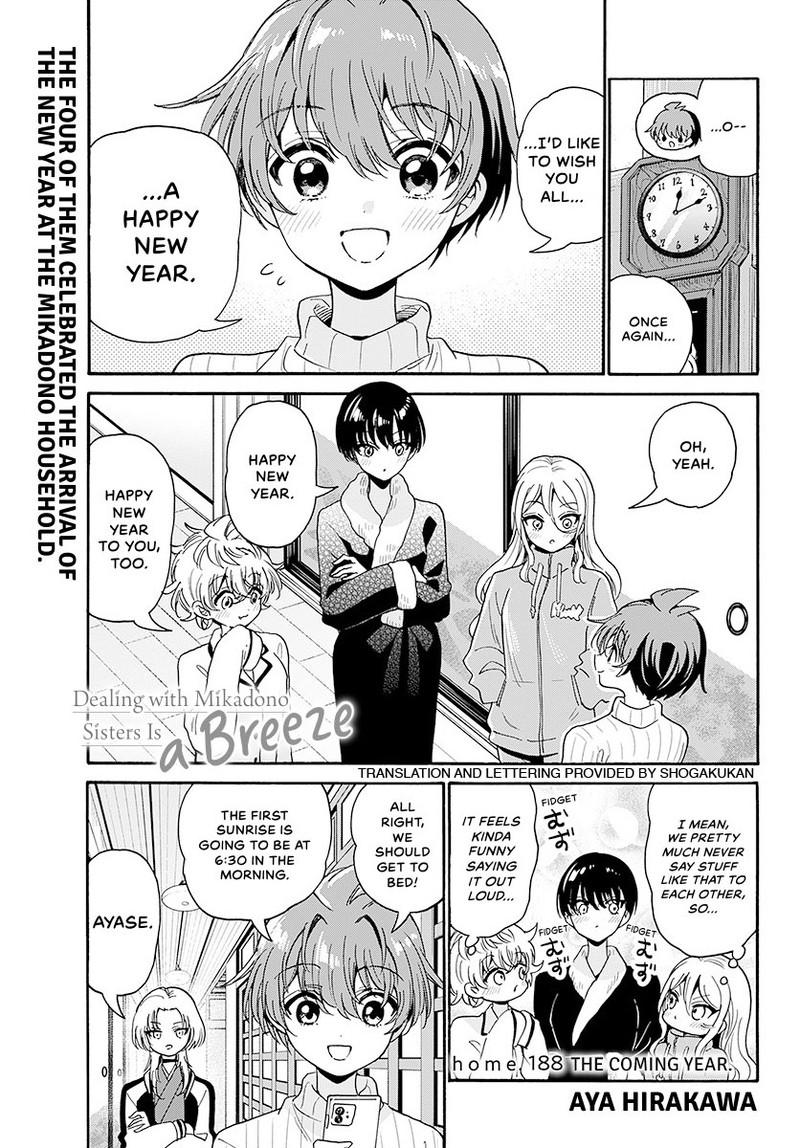 Mikadono Sanshimai Wa Angai Choroi - Chapter 188 - Image 2