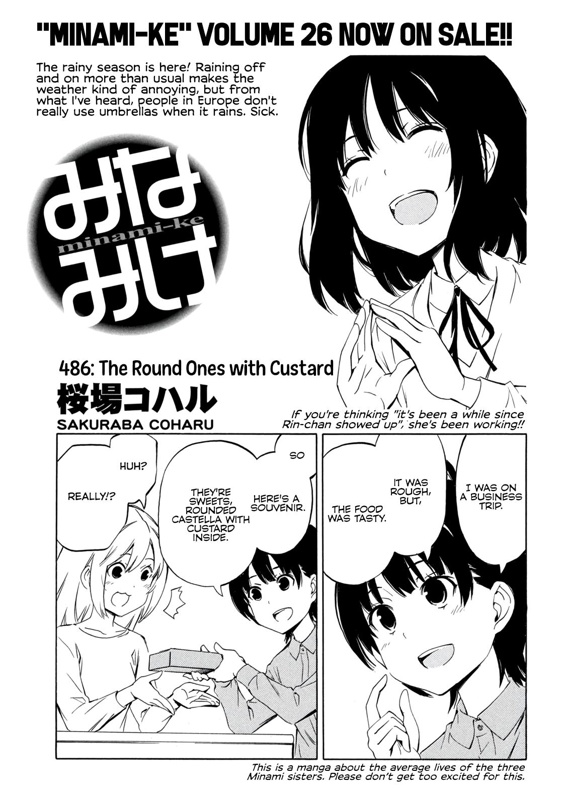 Minami-ke Chapter 486 1