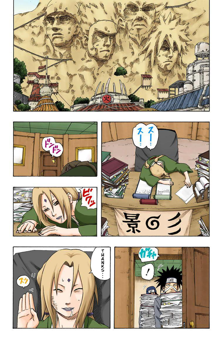 [Discussão] Tsunade: "O nível do meu chakra não retornou ao normal ainda! [...] Eu voltarei a ser uma bruxa velha assim que eu relaxar!" 0182-004