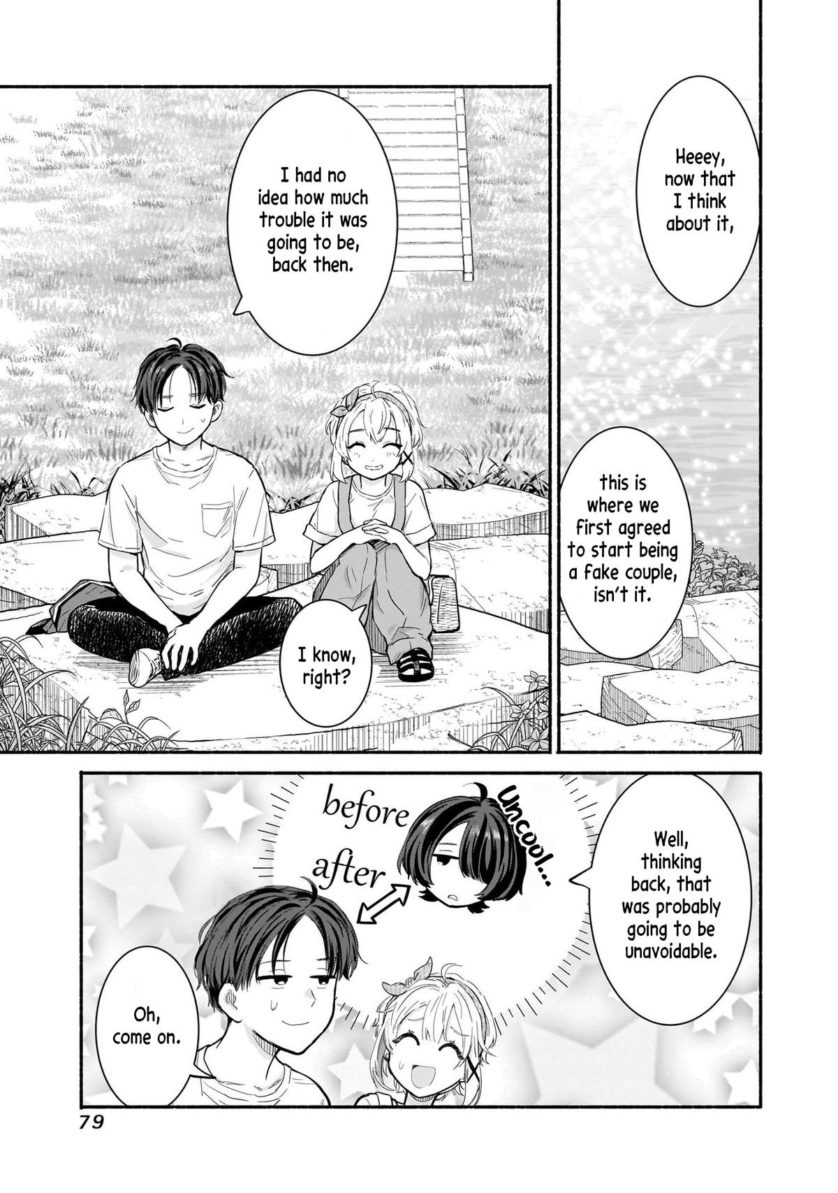 Nee, Mou Isso Tsukiacchau? Osananajimi no Bishoujo ni Tanomarete, Camo Kareshi Hajimemashita Chapter 19 11