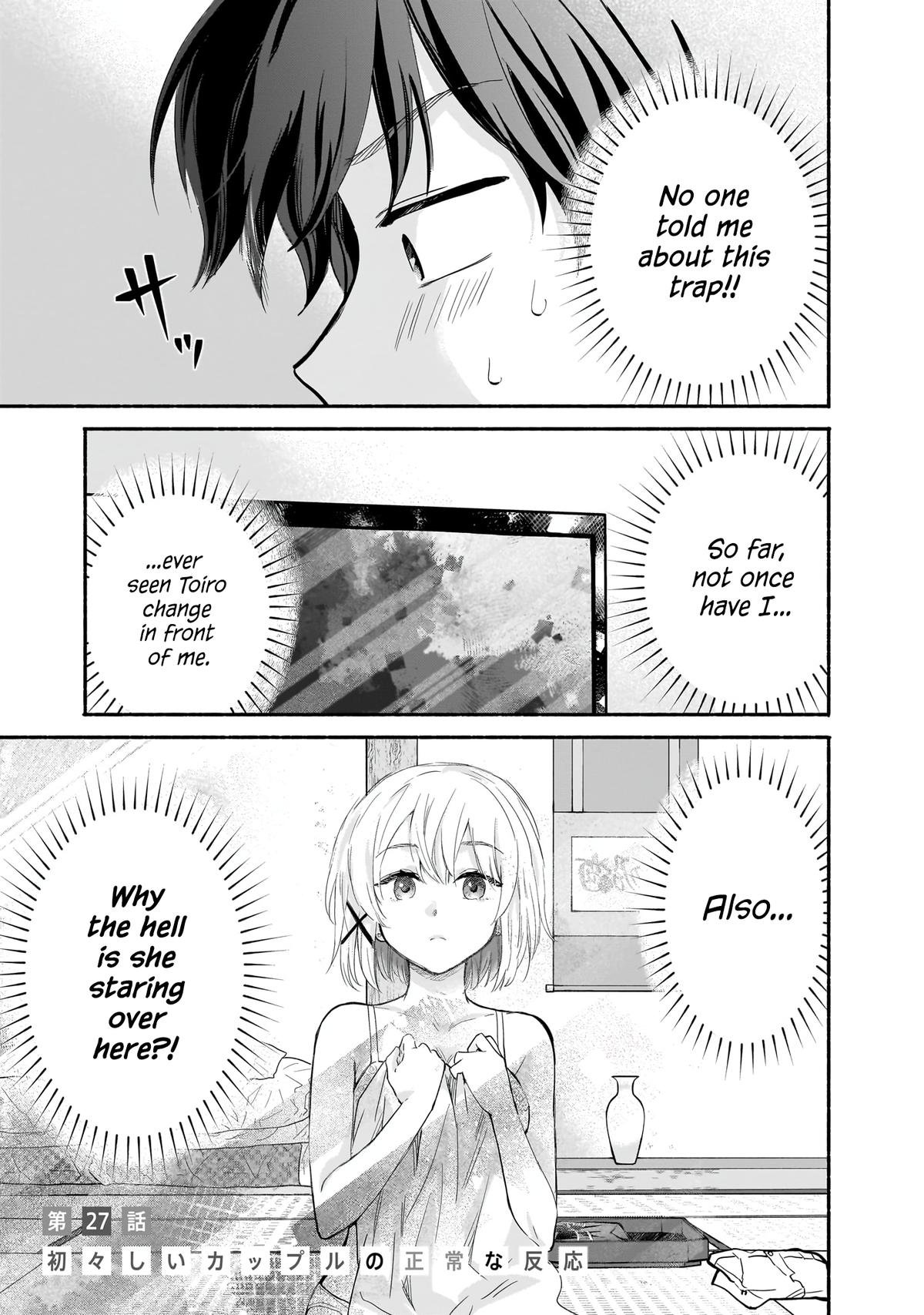 Nee, Mou Isso Tsukiacchau? Osananajimi no Bishoujo ni Tanomarete, Camo Kareshi Hajimemashita Chapter 27 1