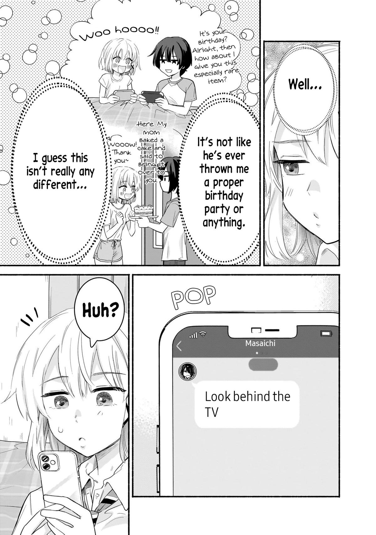 Nee, Mou Isso Tsukiacchau? Osananajimi no Bishoujo ni Tanomarete, Camo Kareshi Hajimemashita Chapter 36 9