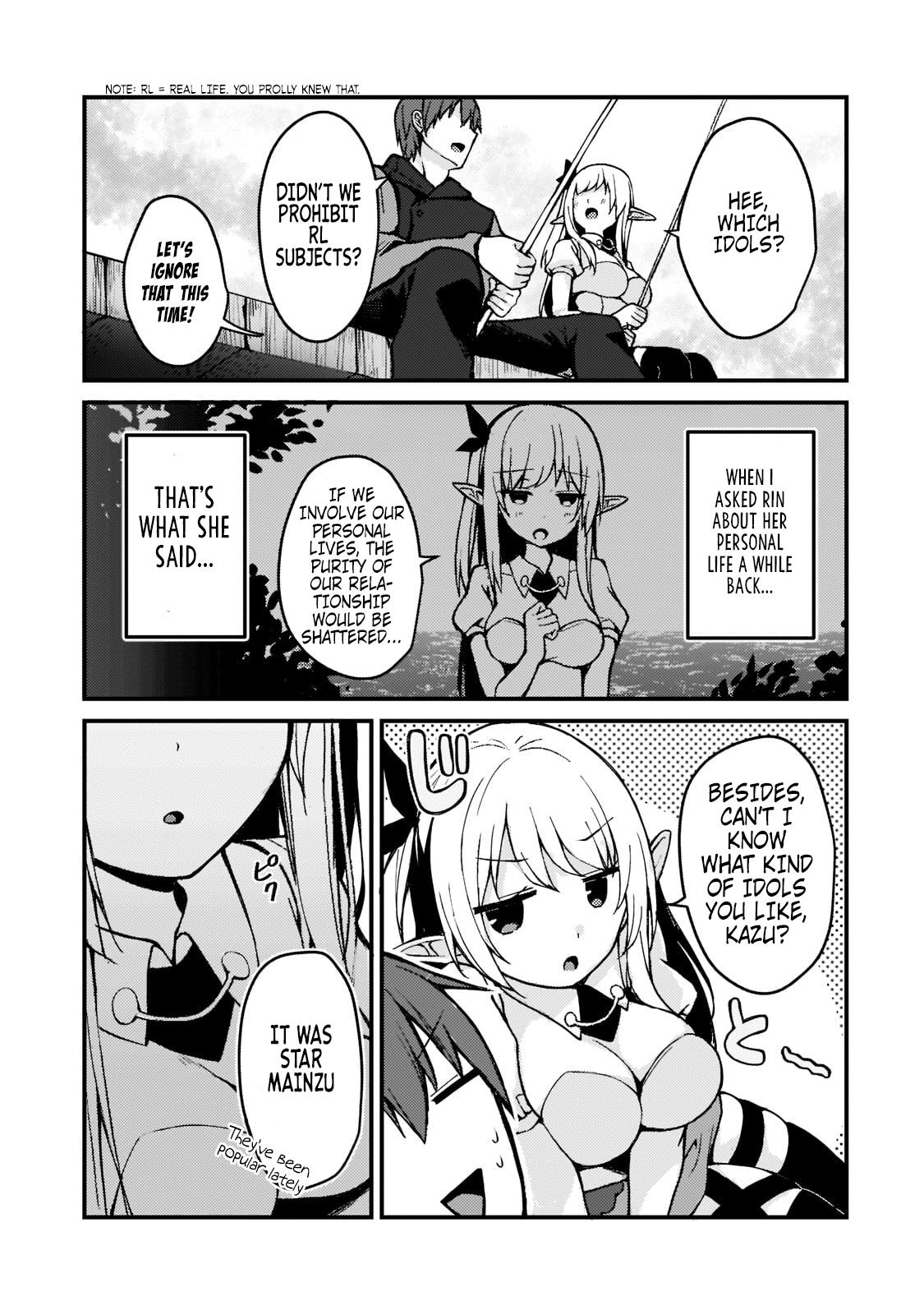 Netoge no Yome ga Ninki Idol datta: Cool kei no Kanojo wa Genjitsu demo Yome no Tsumori de Iru Chapter 1 26