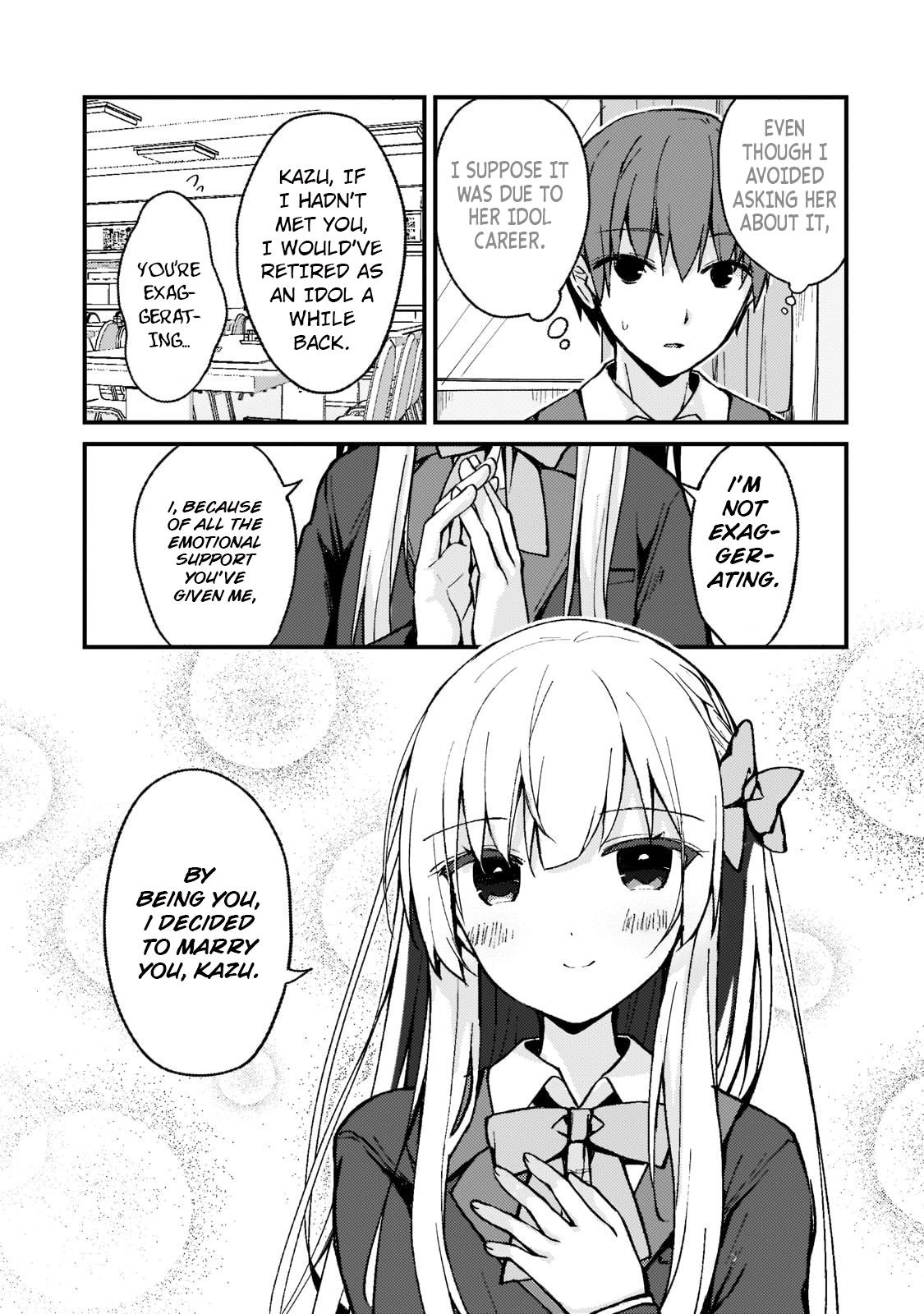Netoge no Yome ga Ninki Idol datta: Cool kei no Kanojo wa Genjitsu demo Yome no Tsumori de Iru Chapter 2 13