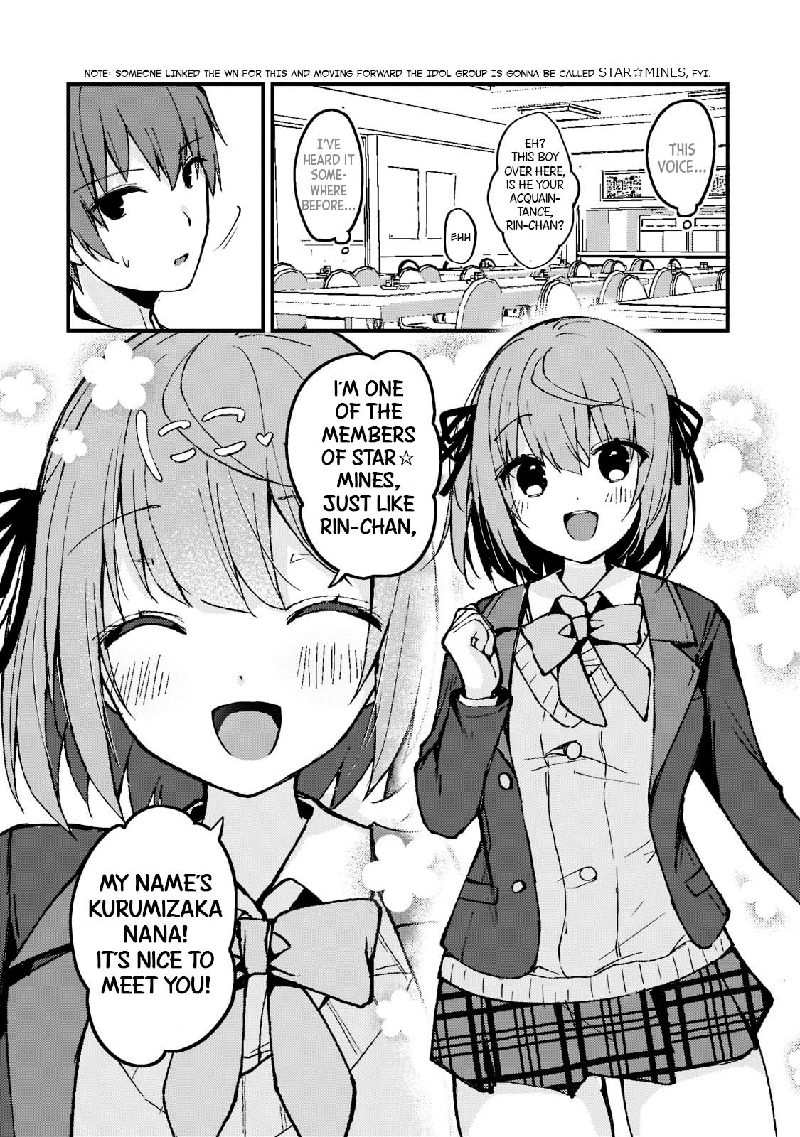 Netoge no Yome ga Ninki Idol datta: Cool kei no Kanojo wa Genjitsu demo Yome no Tsumori de Iru Chapter 3 2