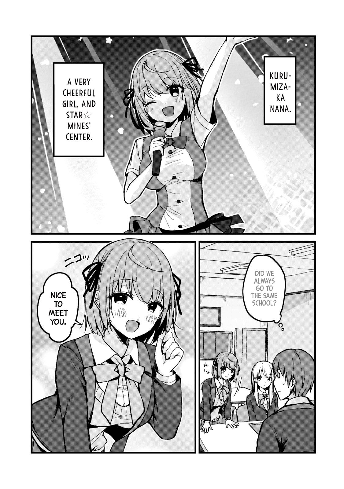 Netoge no Yome ga Ninki Idol datta: Cool kei no Kanojo wa Genjitsu demo Yome no Tsumori de Iru Chapter 3 3