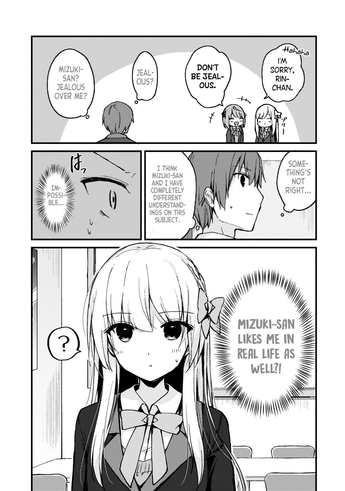 Netoge no Yome ga Ninki Idol datta: Cool kei no Kanojo wa Genjitsu demo Yome no Tsumori de Iru Chapter 3 15