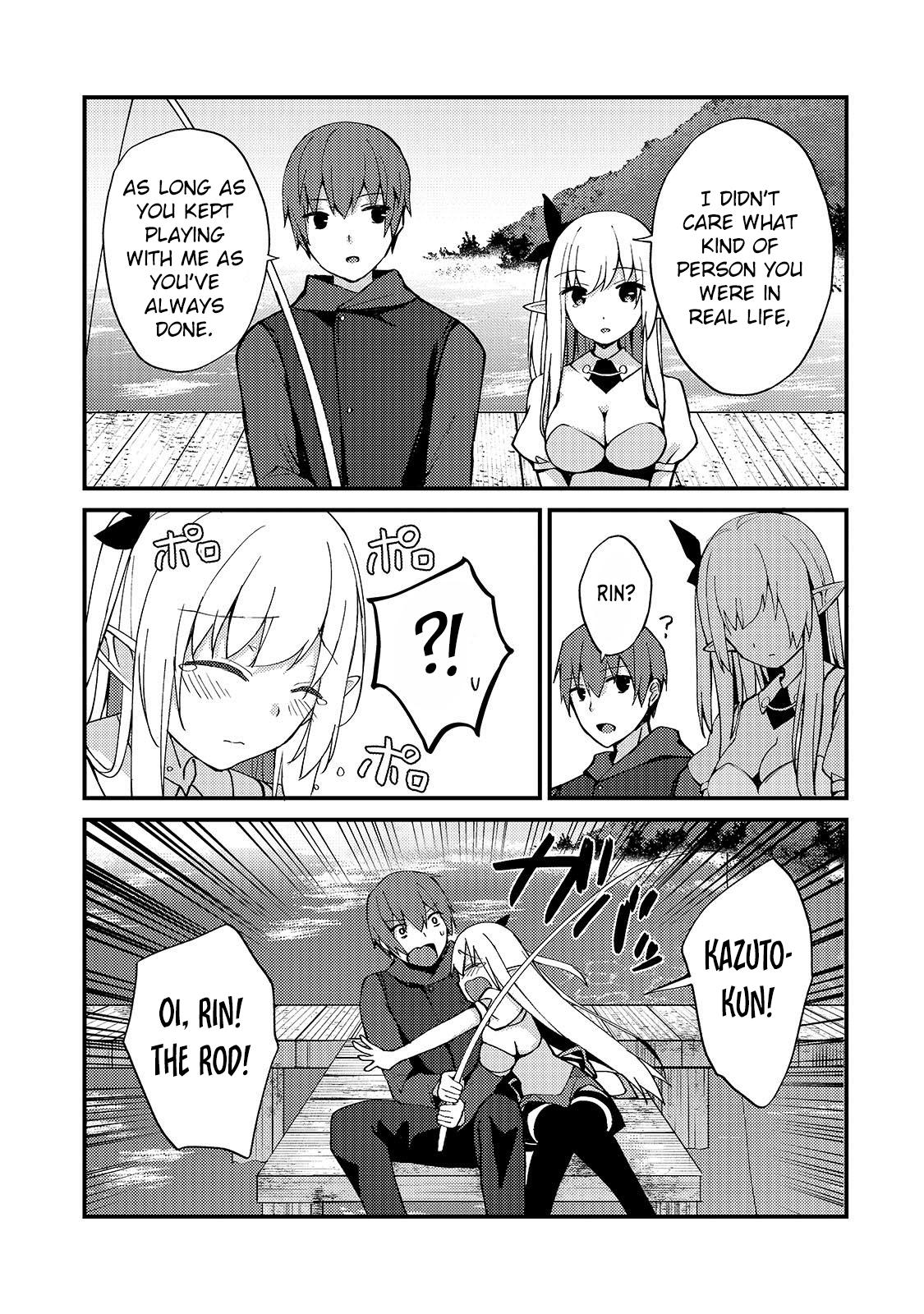 Netoge no Yome ga Ninki Idol datta: Cool kei no Kanojo wa Genjitsu demo Yome no Tsumori de Iru Chapter 4 5