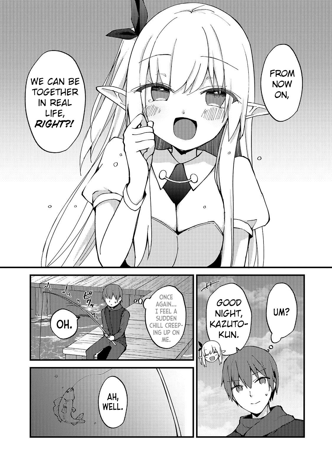 Netoge no Yome ga Ninki Idol datta: Cool kei no Kanojo wa Genjitsu demo Yome no Tsumori de Iru Chapter 4 7