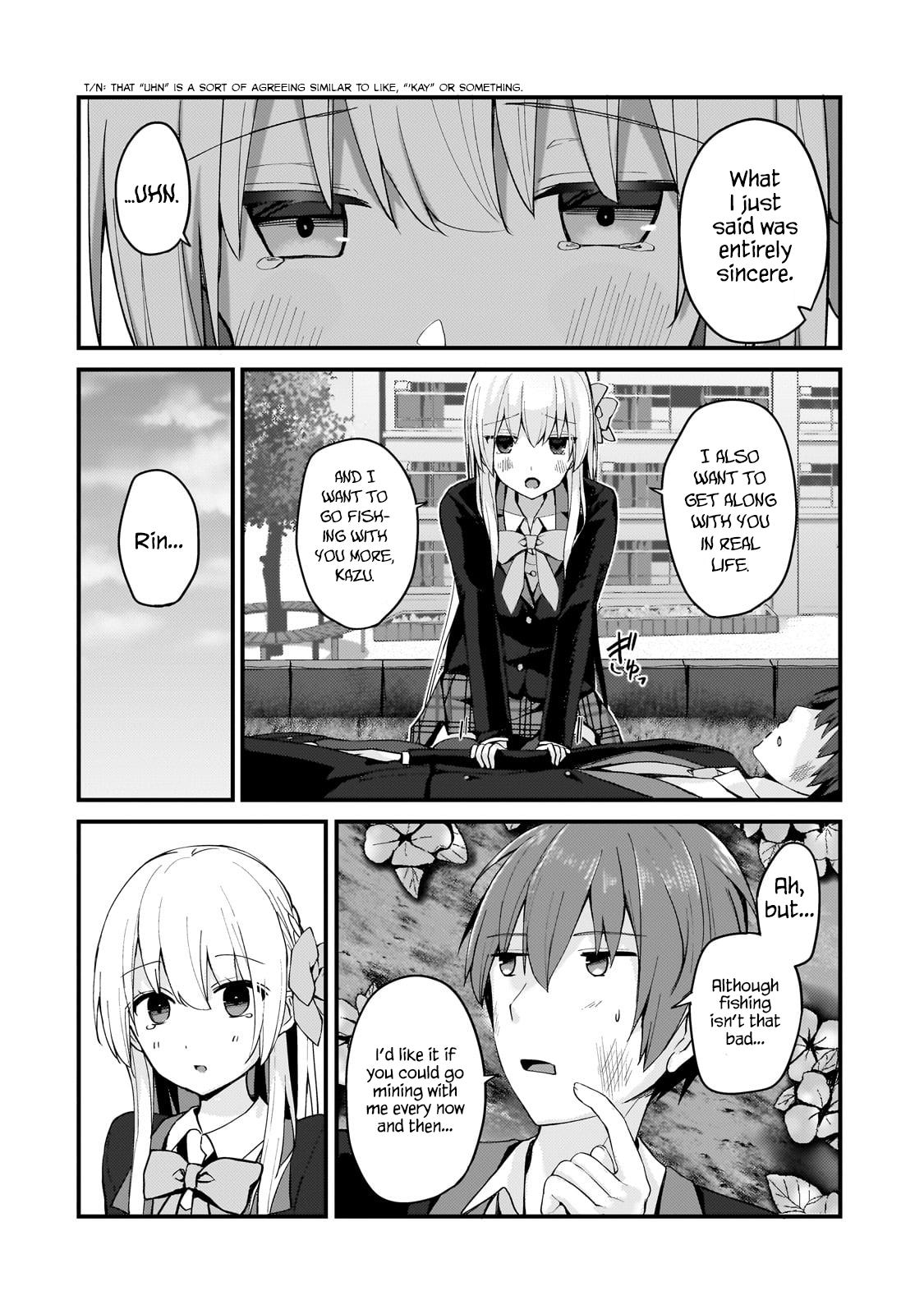 Netoge no Yome ga Ninki Idol datta: Cool kei no Kanojo wa Genjitsu demo Yome no Tsumori de Iru Chapter 9 14