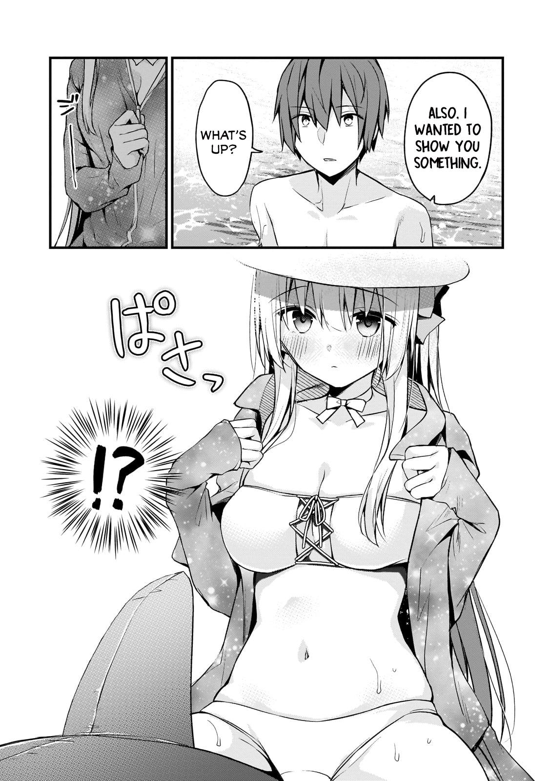 Netoge no Yome ga Ninki Idol datta: Cool kei no Kanojo wa Genjitsu demo Yome no Tsumori de Iru Chapter 14 13