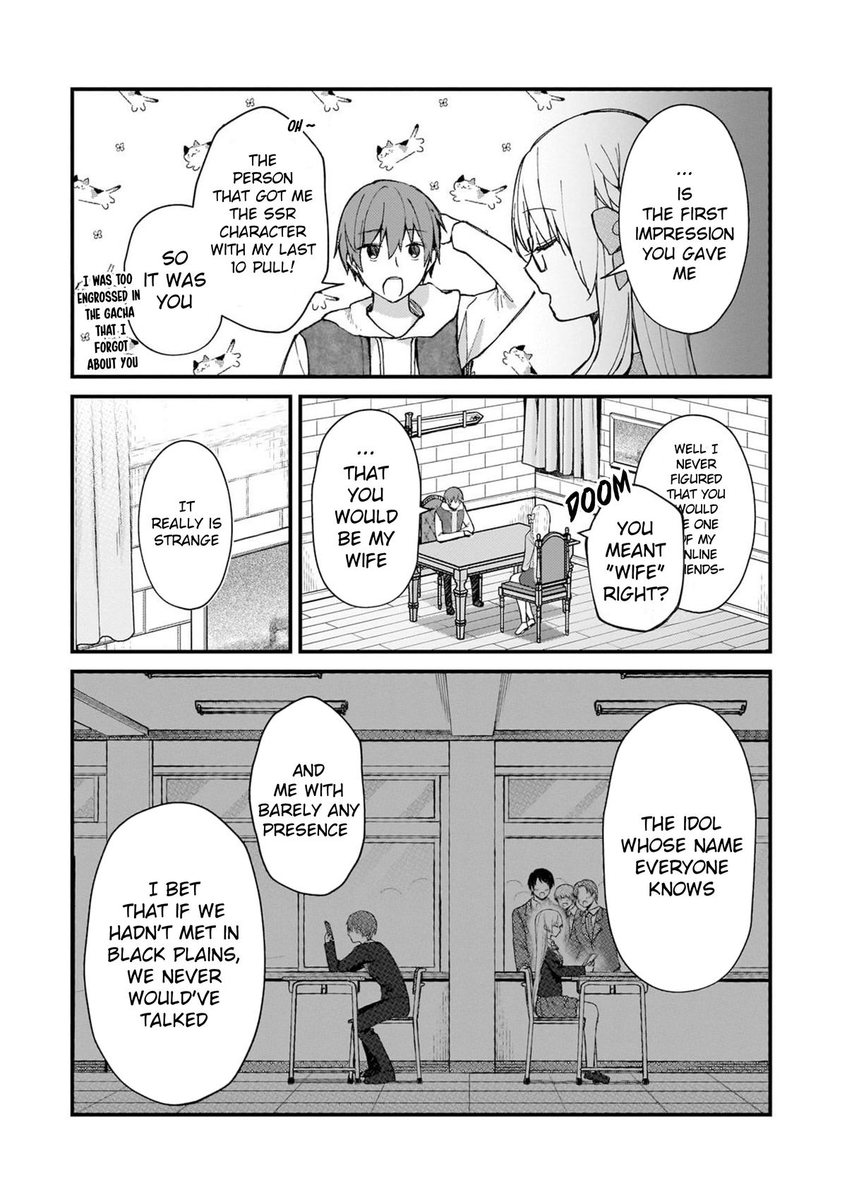 Netoge no Yome ga Ninki Idol datta: Cool kei no Kanojo wa Genjitsu demo Yome no Tsumori de Iru Chapter 31 6